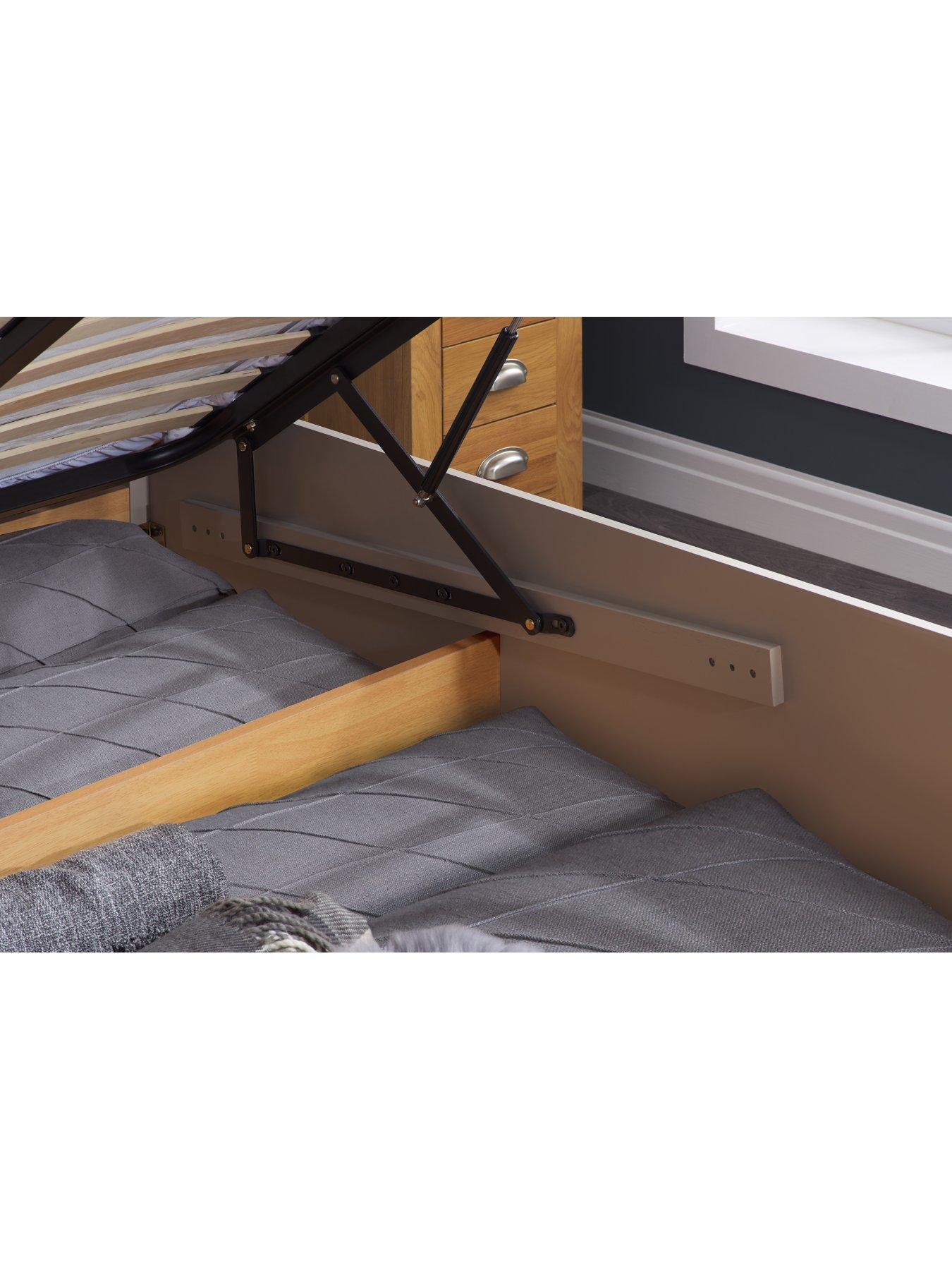 Image 5 of 7 of Birlea Phoenix Ottoman Wooden Bed - Grey