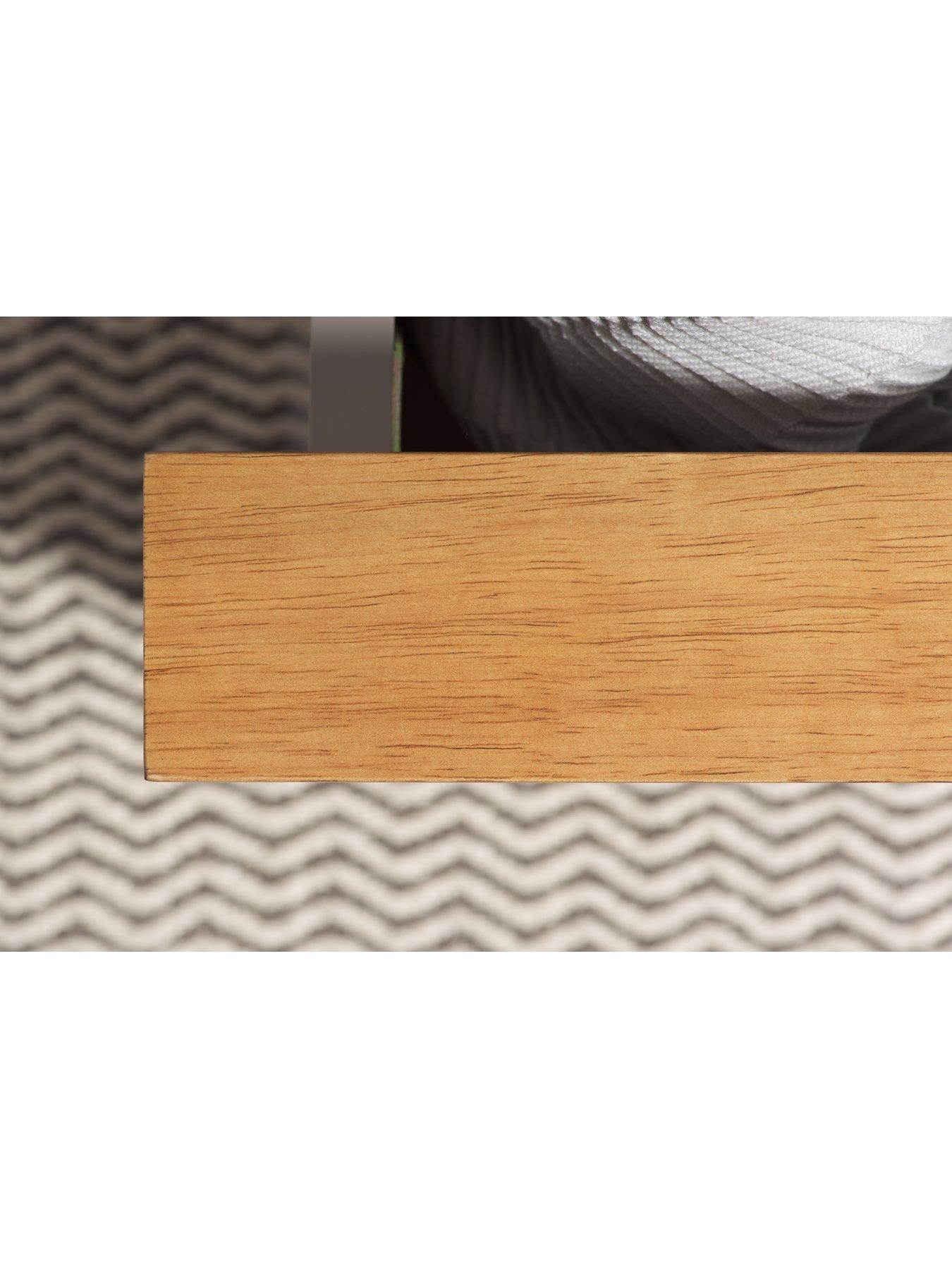 Image 6 of 7 of Birlea Phoenix Ottoman Wooden Bed - Grey