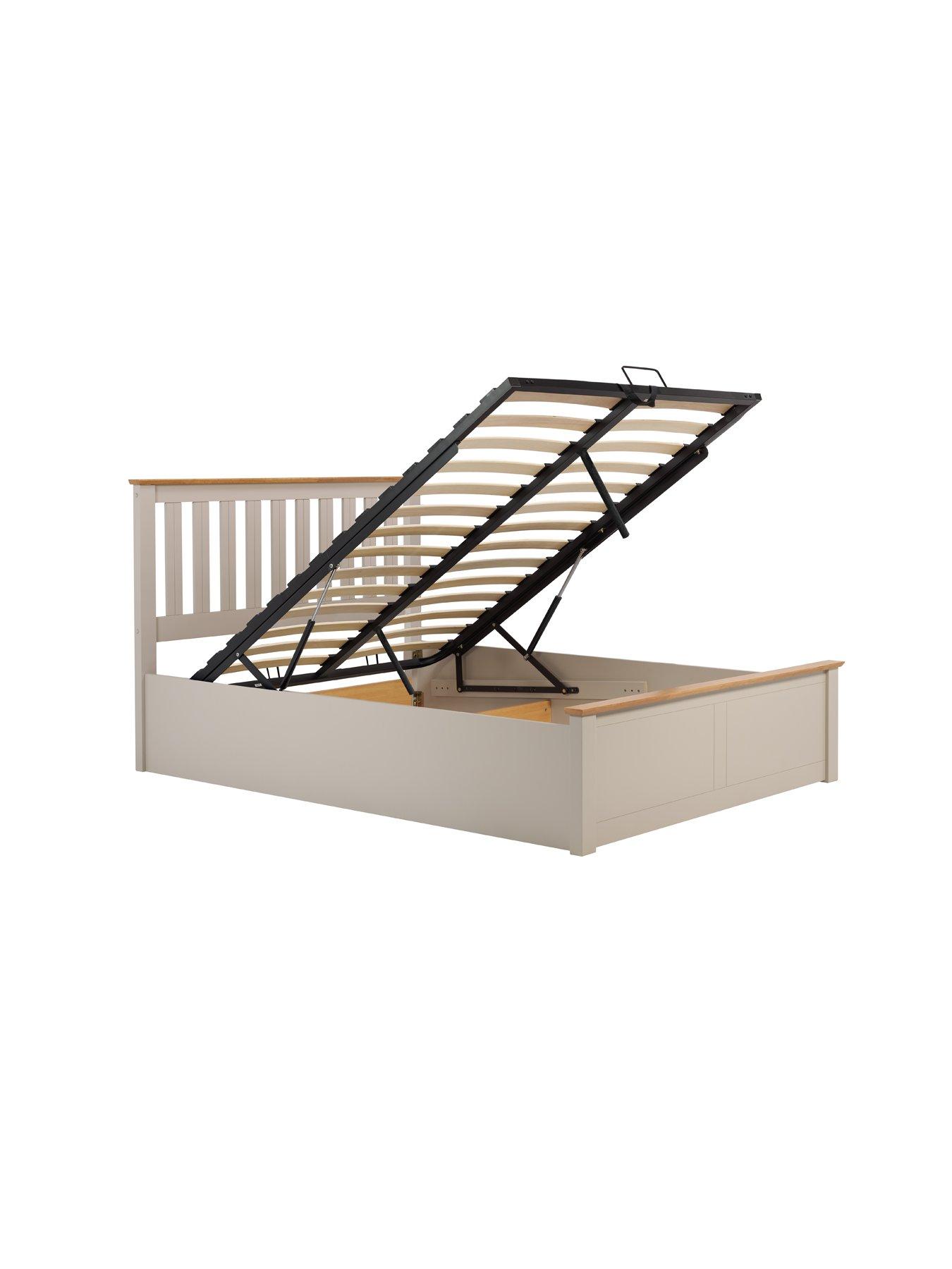 Image 7 of 7 of Birlea Phoenix Ottoman Wooden Bed - Grey