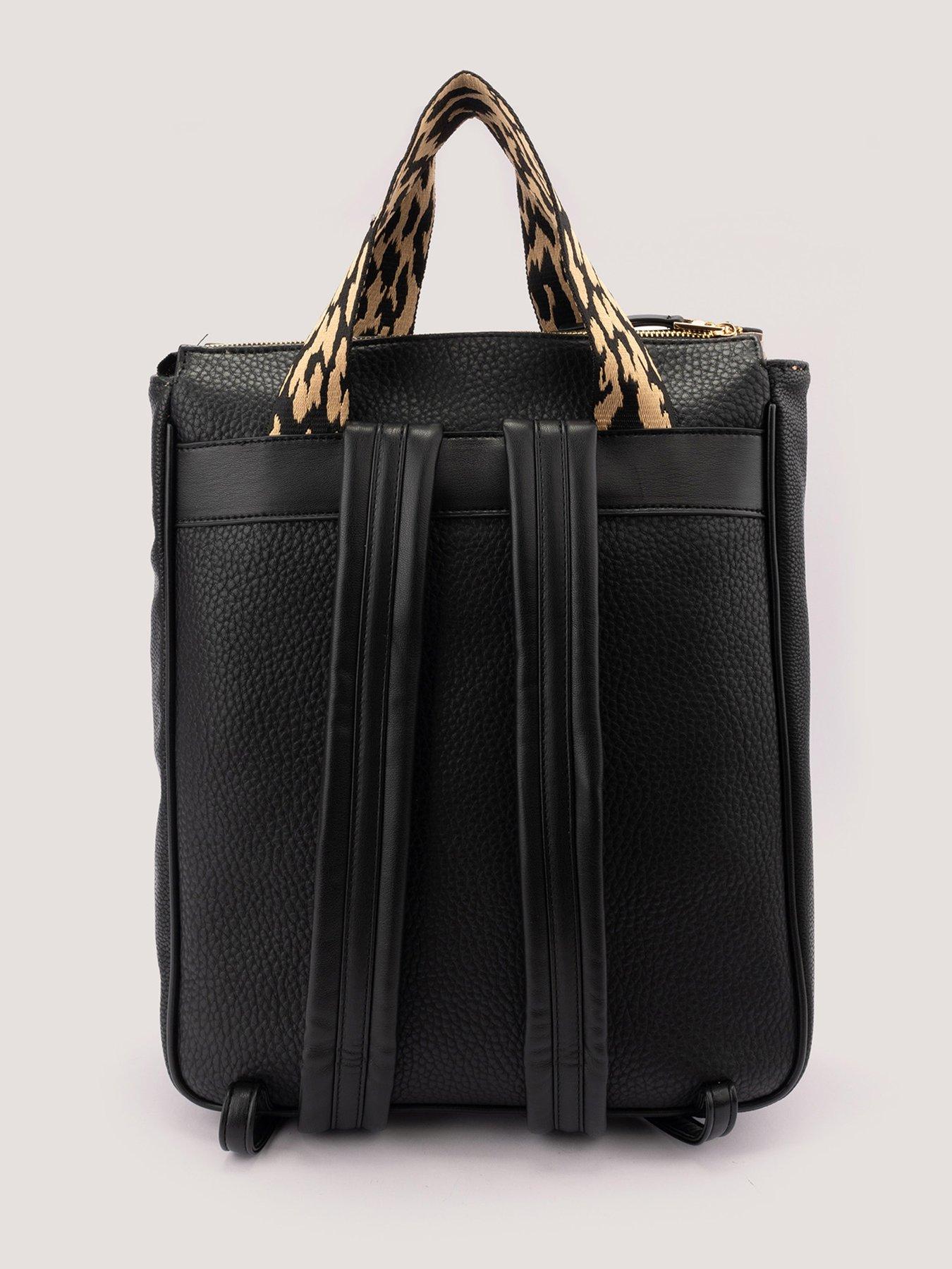 fiorelli-effie-backpack-blackstillFront