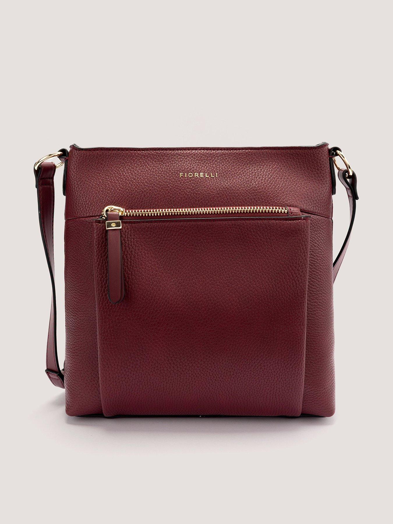 Fiorelli Ally Crossbody Bag - Dark Red