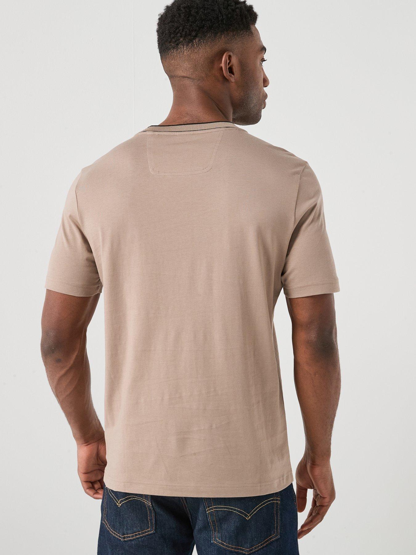 Image 2 of 5 of BOSS Tipped Collar T-Shirt