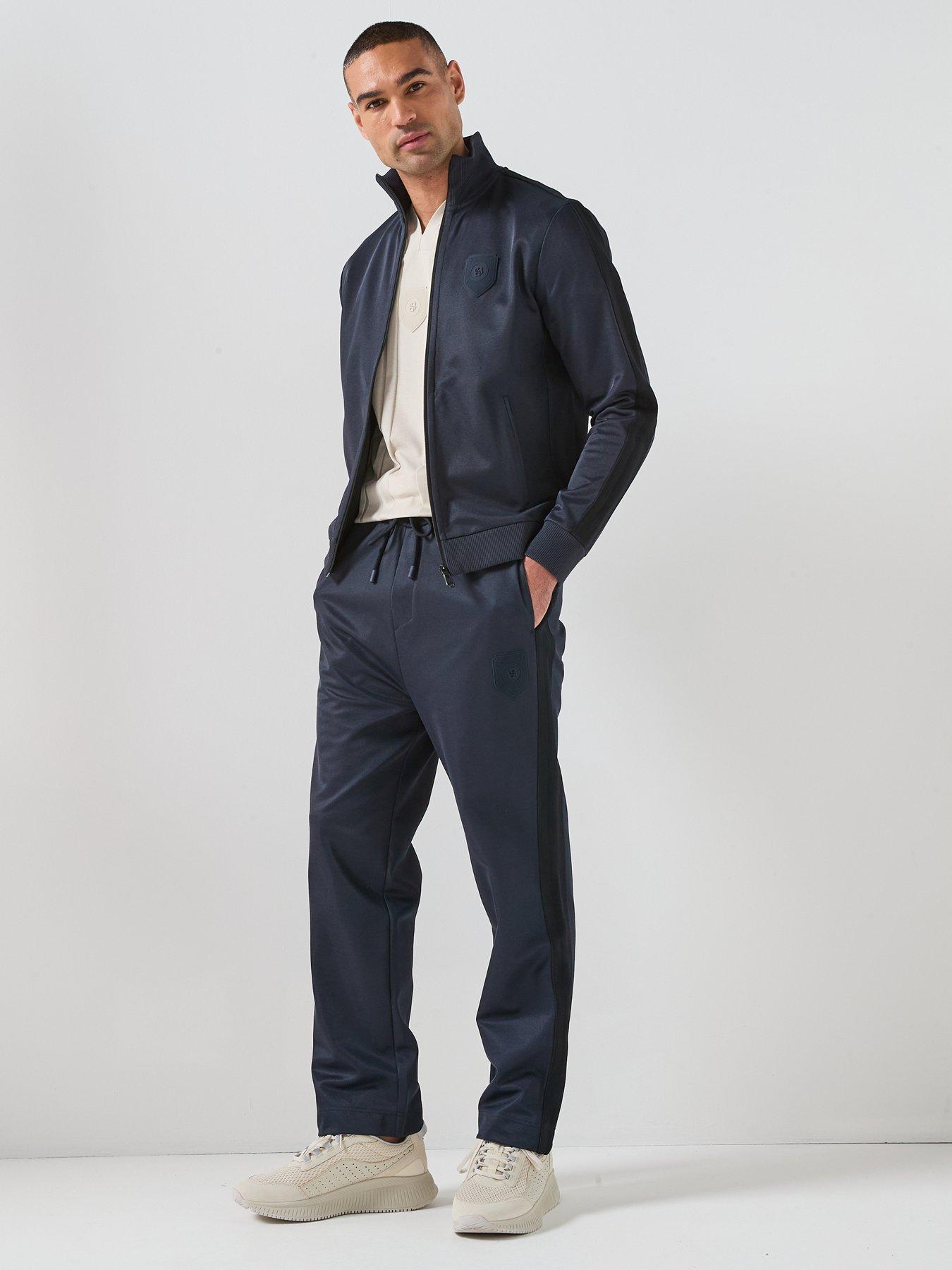 Image 5 of 5 of BOSS Boss Blokecore Lux Hurley Trousers - Navy