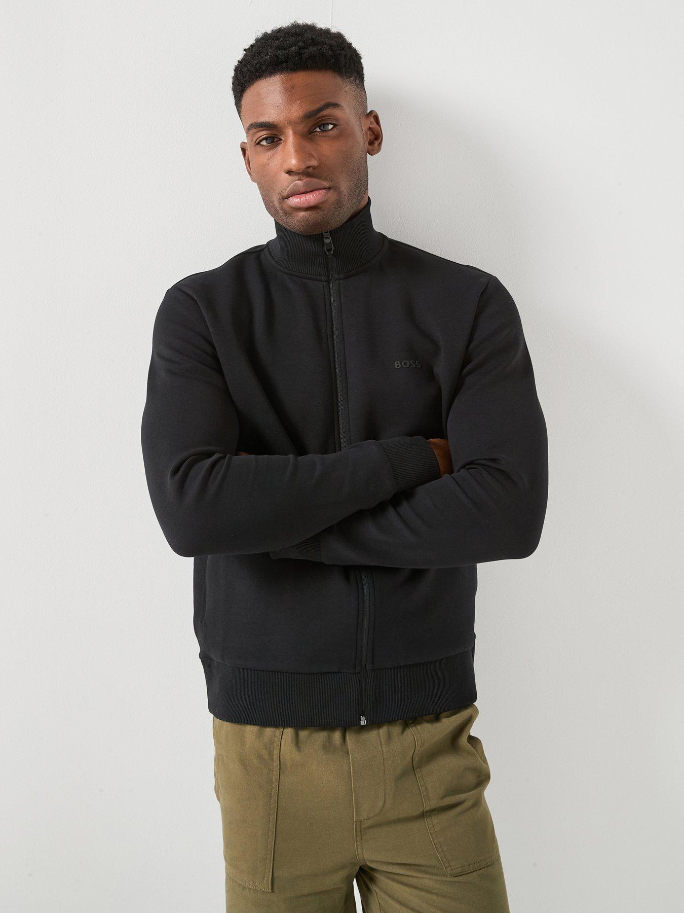 BOSS Boss Skaz Full Zip Sweat - Black