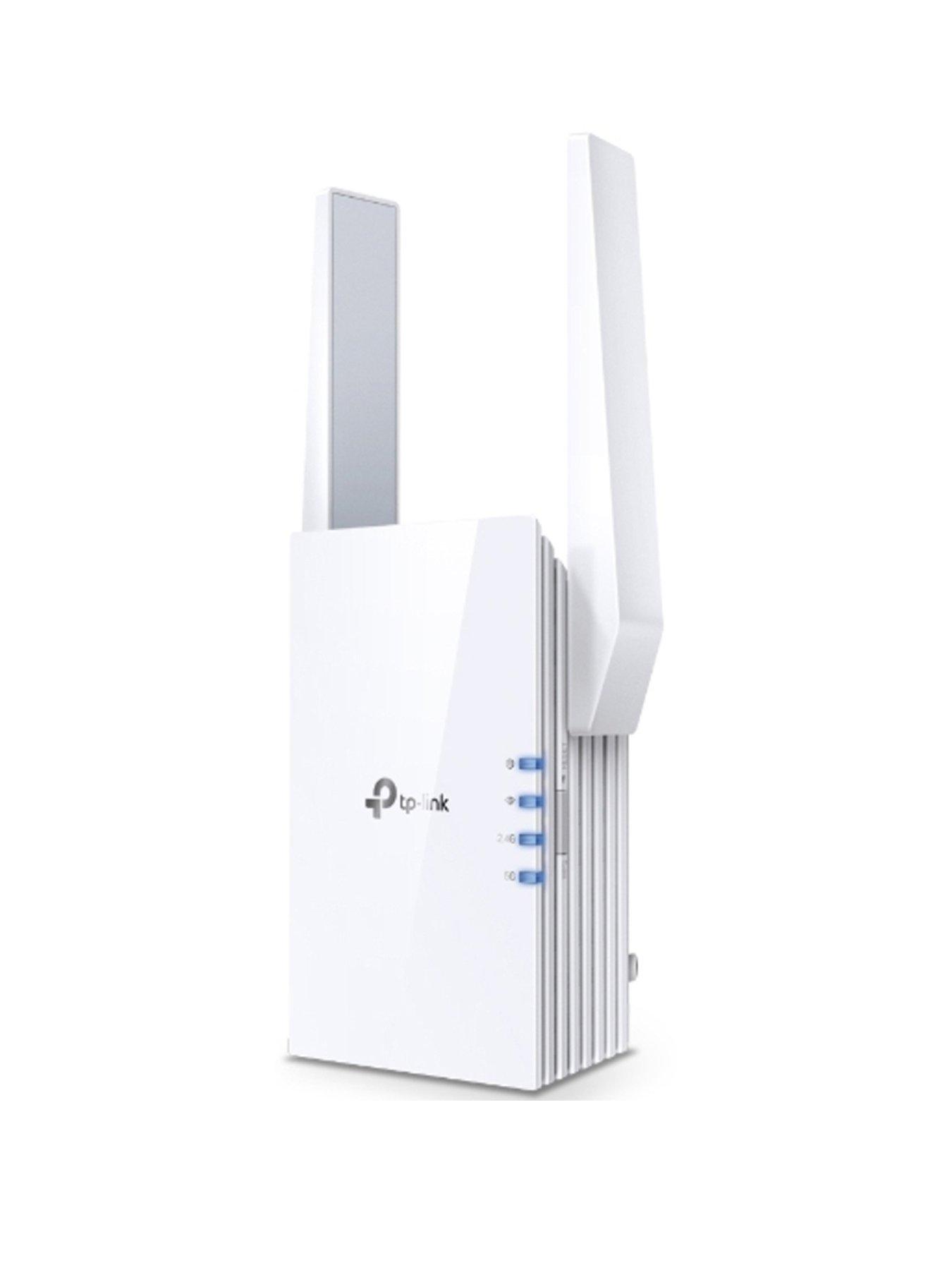 Image 1 of 6 of TP Link TP-Link RE705X AX3000 EasyMesh Wi-Fi 6 Booster, Gigabit Ethernet Port, Range Extender
