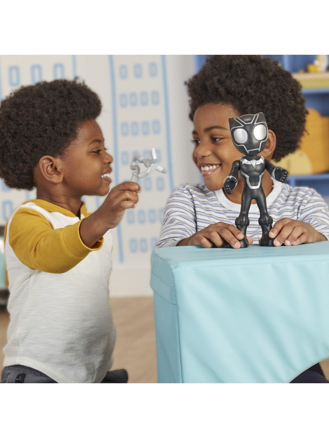 Image 5 of 5 of Marvel Spidey and His Amazing Friends Supersized Black Panther Action Figure