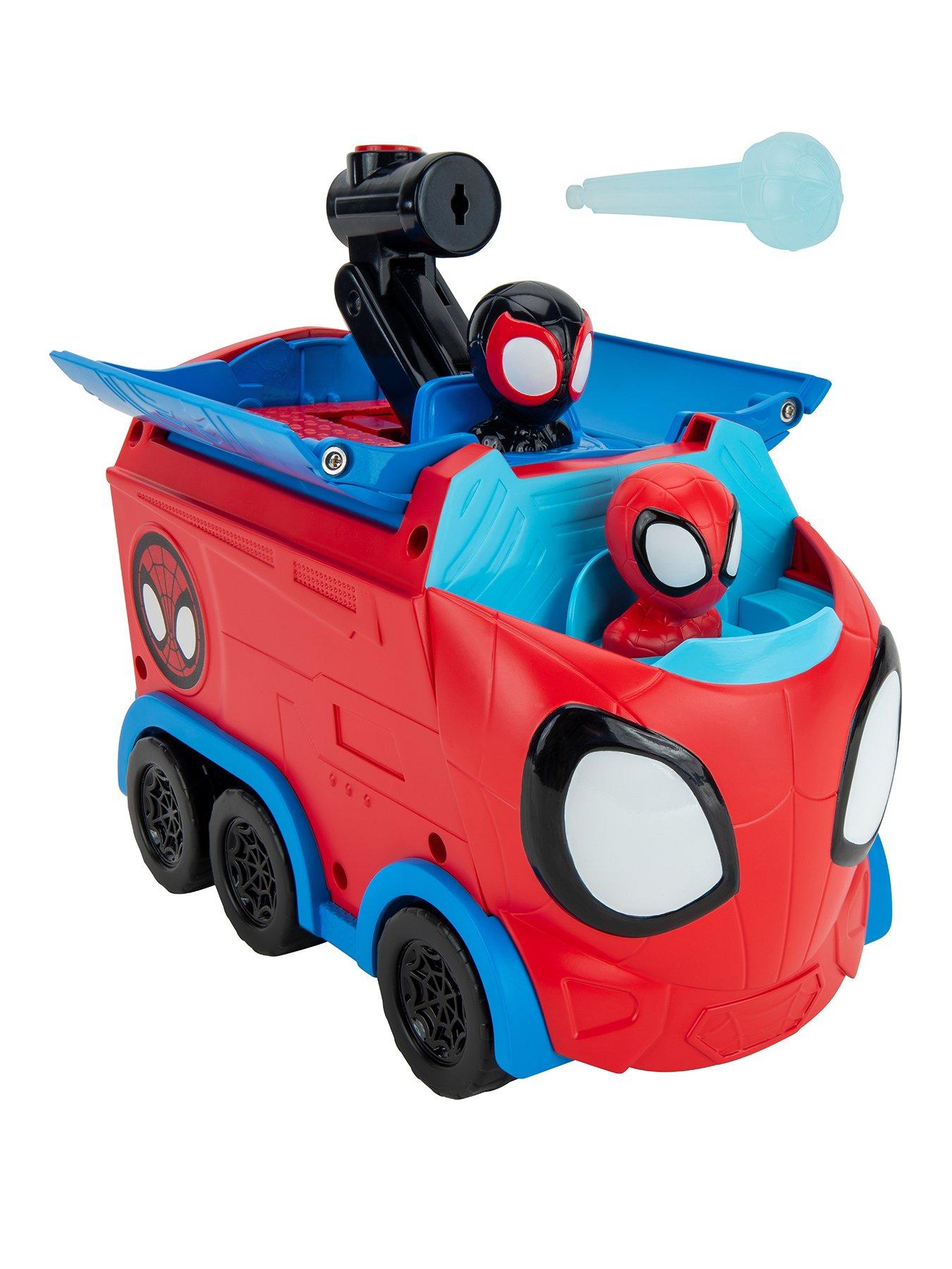 Spidey and His Amazing Friends Spidey and His Amazing Friends Web Spinning Hauler 3-in-1 Transforming Vehicle