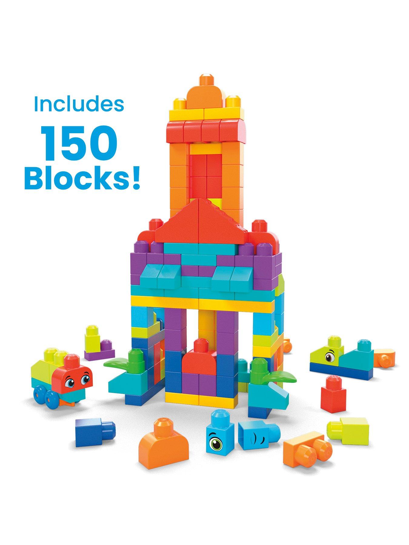 Image 2 of 6 of Mega Bloks Mega Bloks First Builders Big Building Bag (150pc Classic)