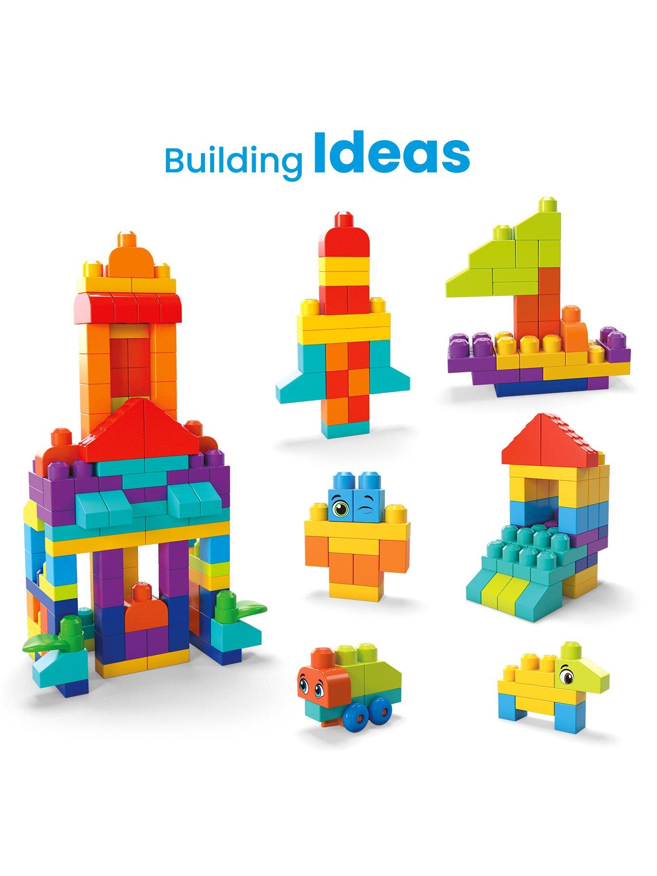 MEGA Mega Bloks First Builders Big Building Bag (150pc Classic