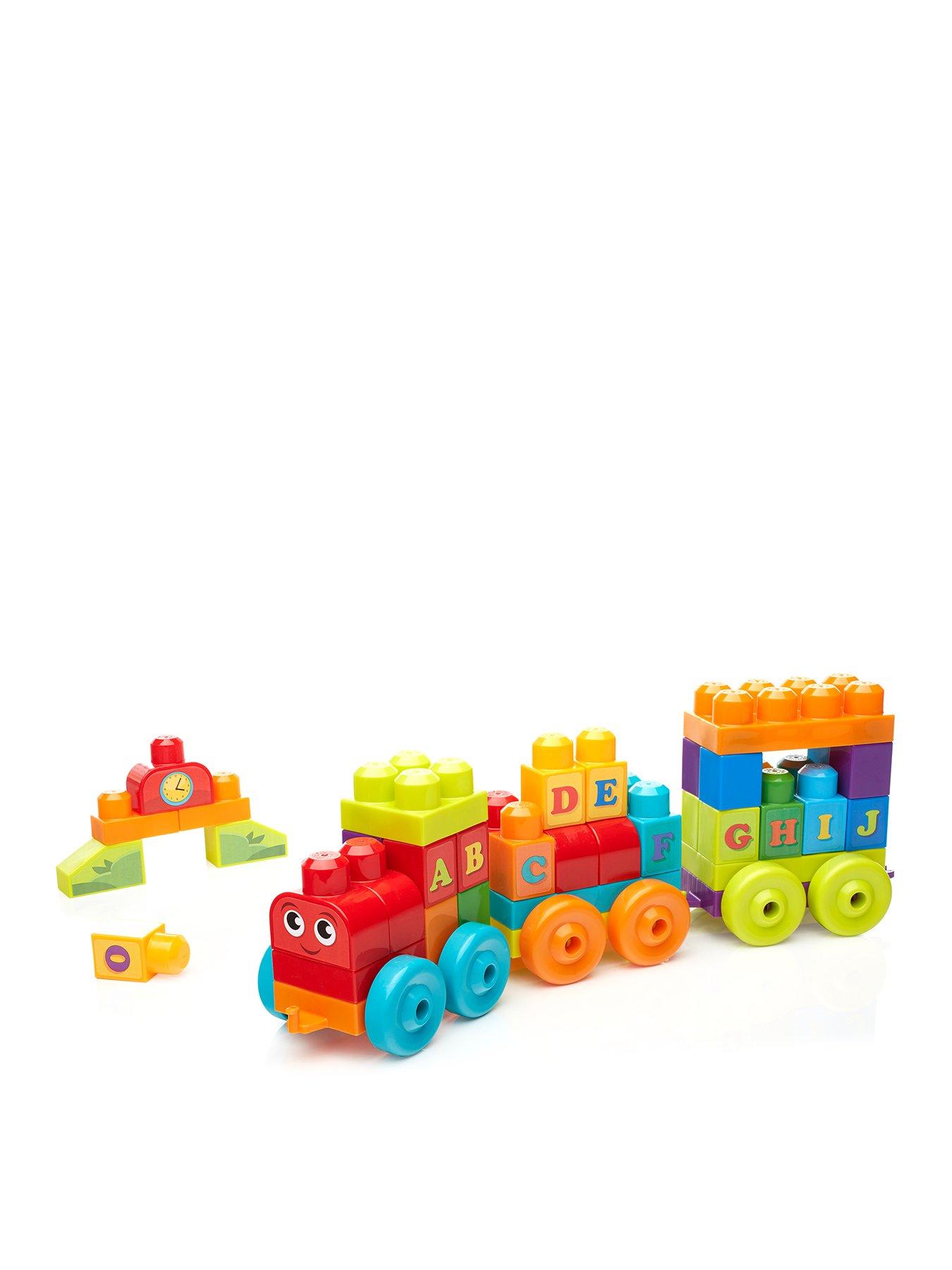 MEGA Mega Bloks ABC Learning Train