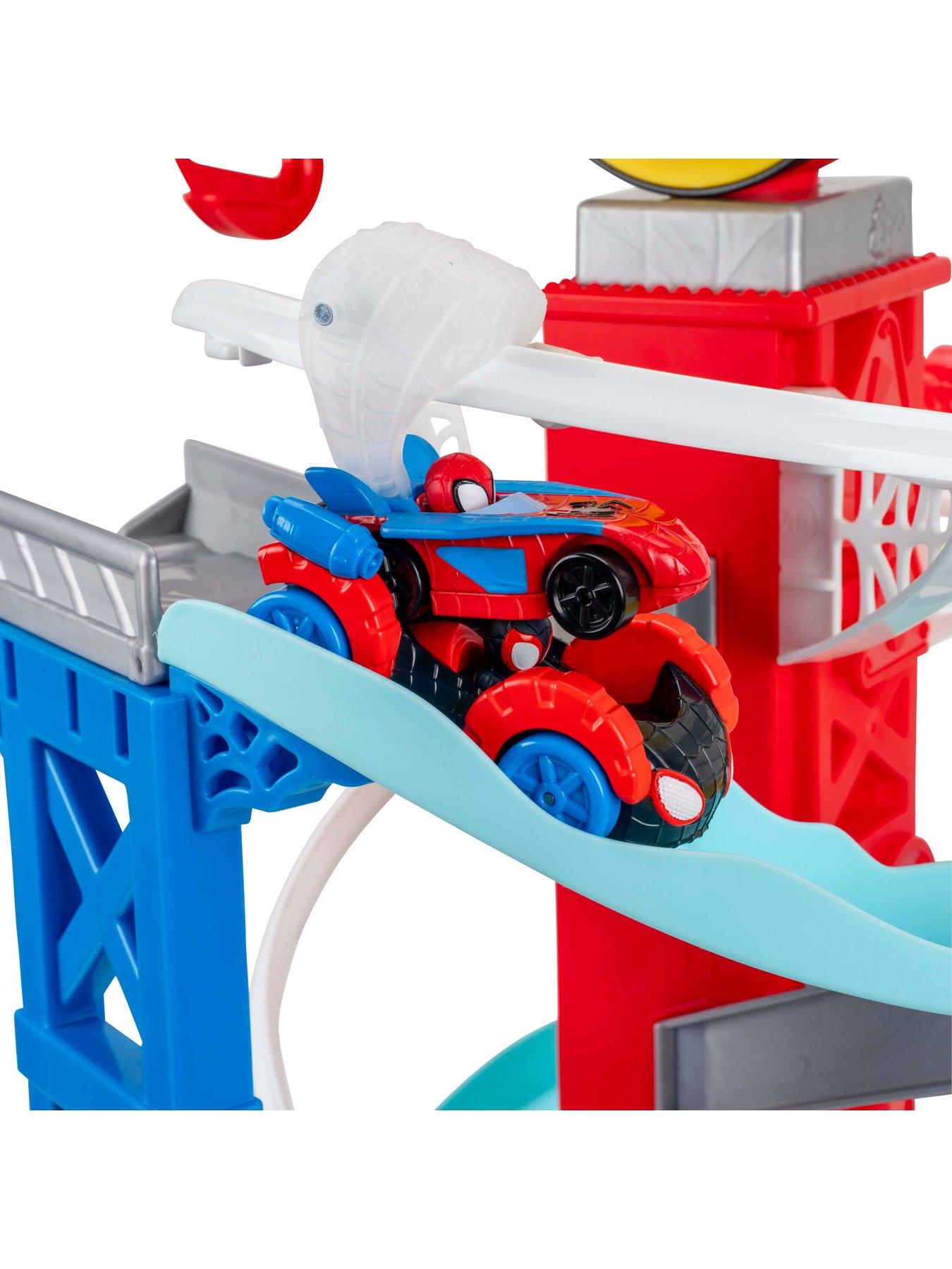 spidey-and-his-amazing-friends-marvel-spidey-and-his-amazing-friends-construction-zone-chaos-track-set-2-foot-high-dual-race-track-with-zip-line-play-zones-and-exclusive-vehiclesdetail