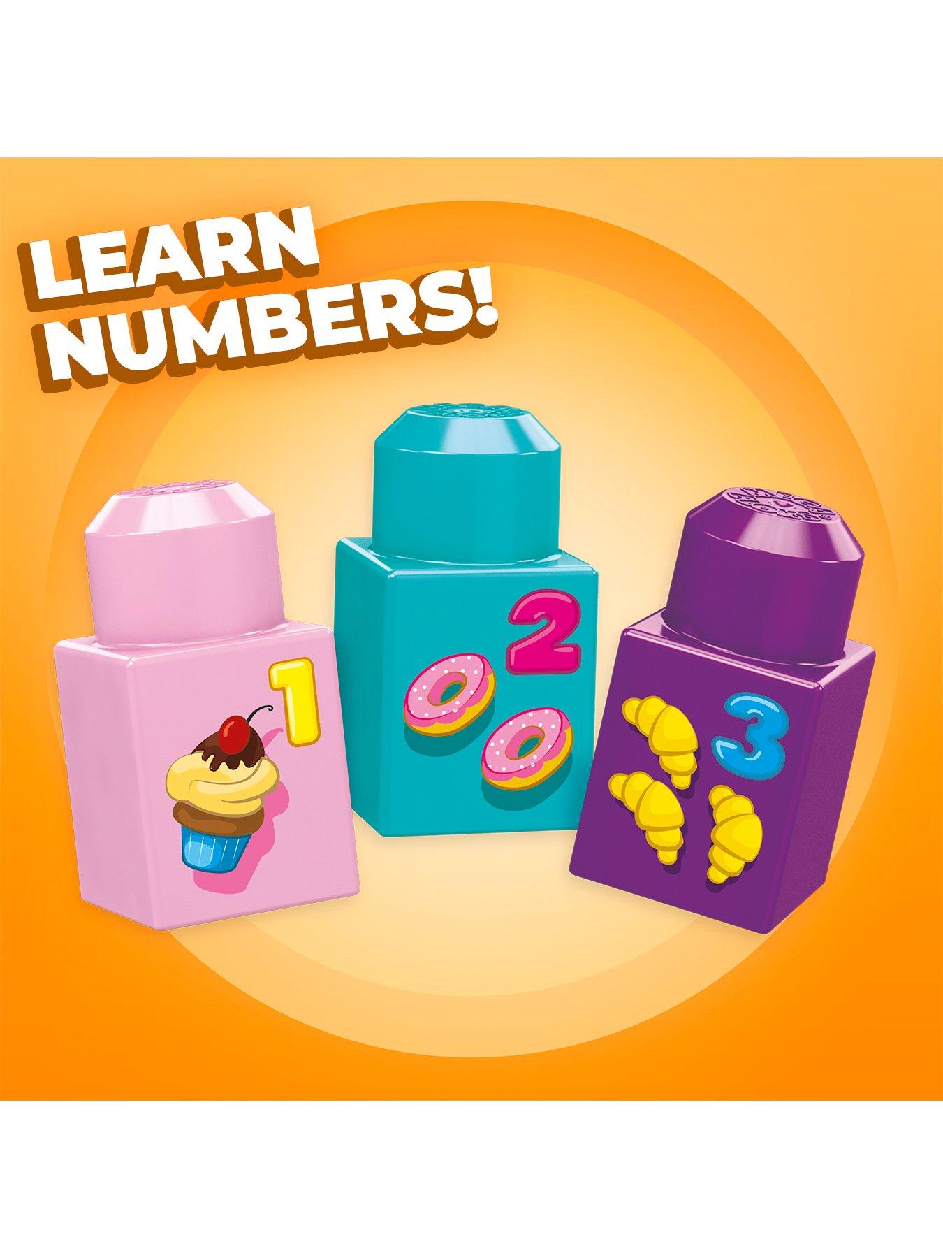 Image 3 of 7 of MEGA Mega Bloks Build &amp; Learn Table Pink