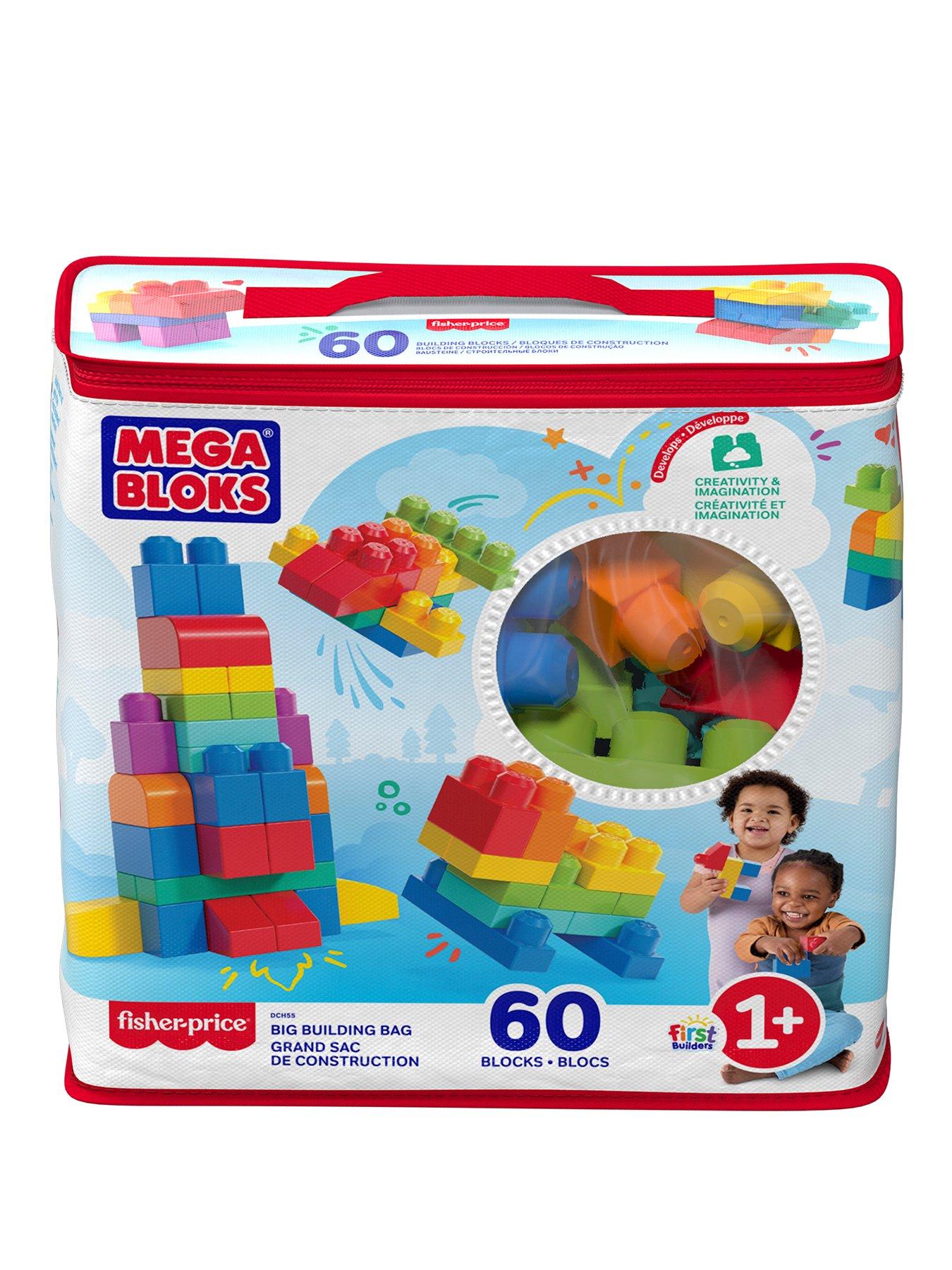 Image 1 of 8 of Mega Bloks First Builders Classic 60 Piece Bag