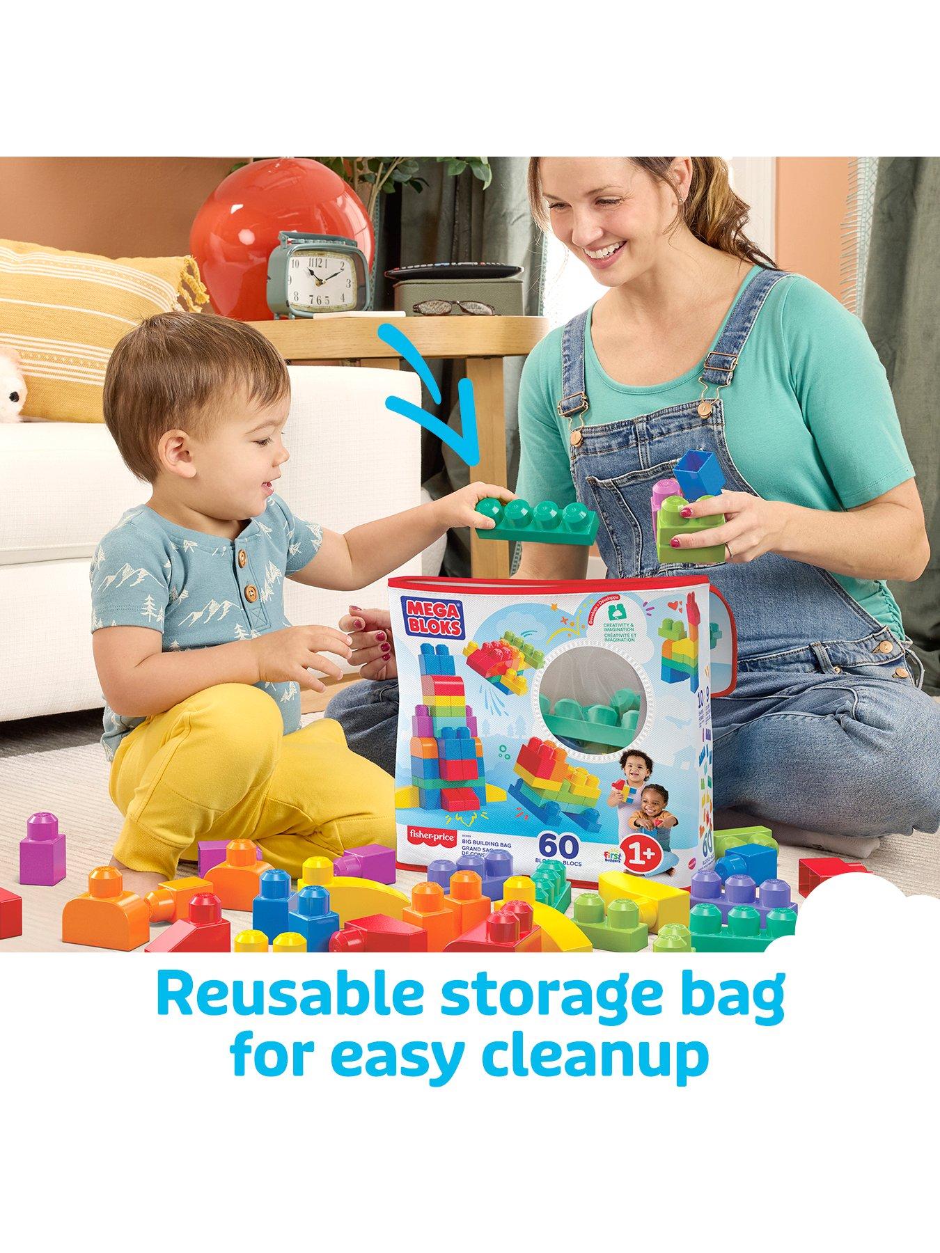 Image 3 of 8 of Mega Bloks First Builders Classic 60 Piece Bag