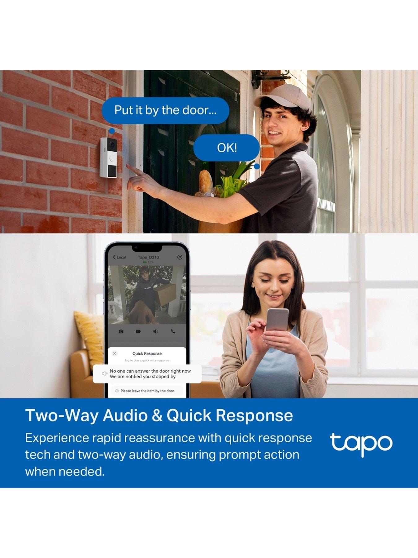 Image 5 of 7 of TP Link Tapo TD20 2K Video Doorbell