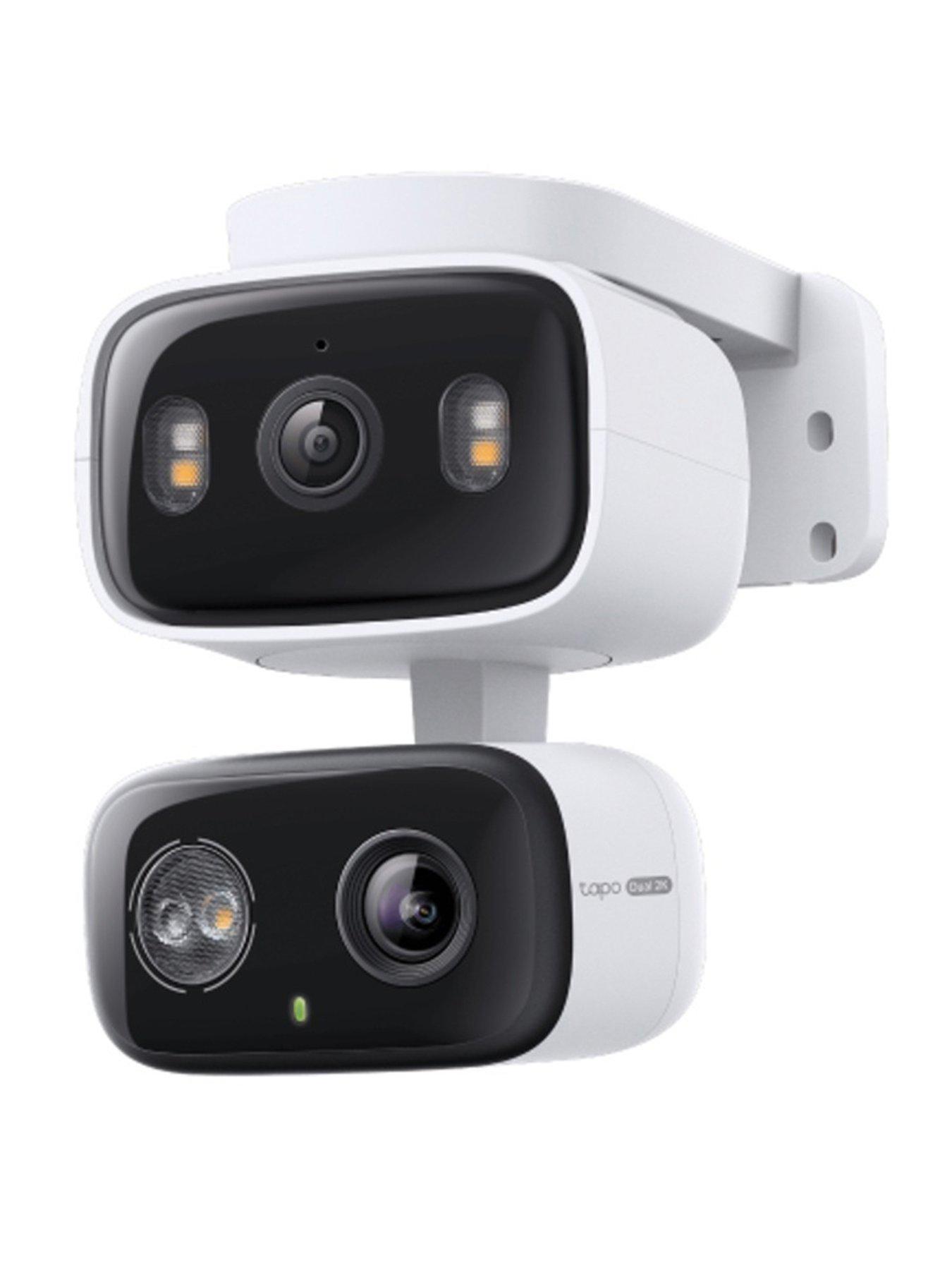 TP Link Tapo C246D Pan  &  Tilt Outdoor 2K 3MP Dual Lens Wi-Fi Smart Security Camera, Two Views, One Screen