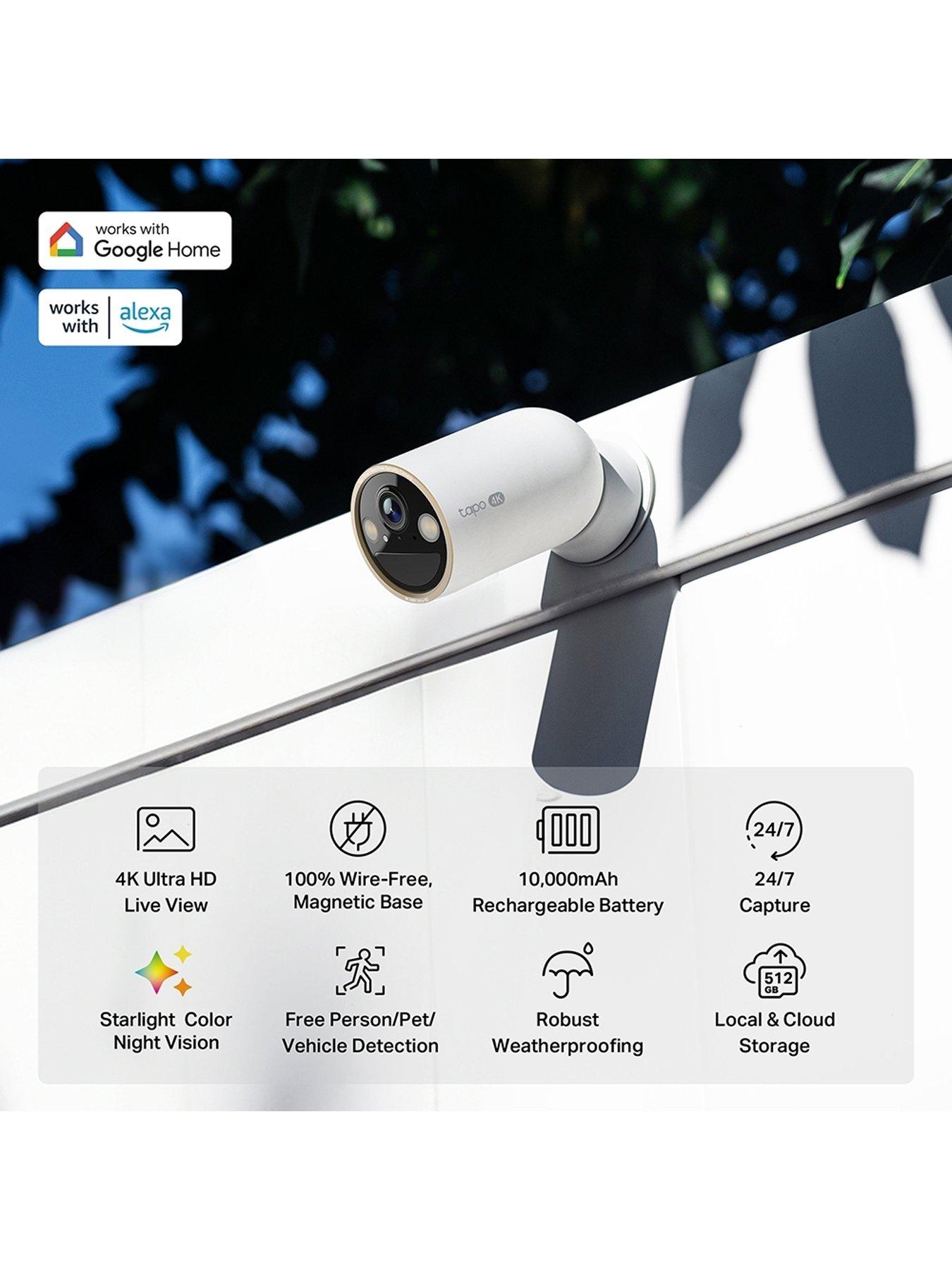 Image 3 of 7 of TP Link Tapo C460 4K Ultra HD Outdoor Battery Security Wi-Fi Camera ?????? Wire-Free Smart Cam, No Monthly Fee