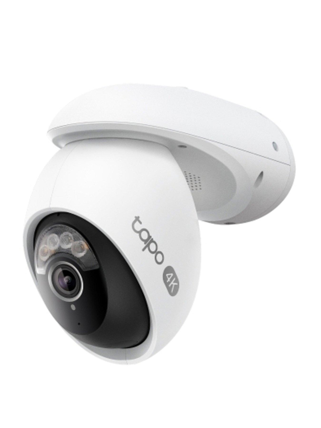 Image 1 of 7 of TP Link Tapo C560WS 4K Pan &amp; Tilt Dual Lens Outdoor Smart Security Camera with Local Facial Recognition