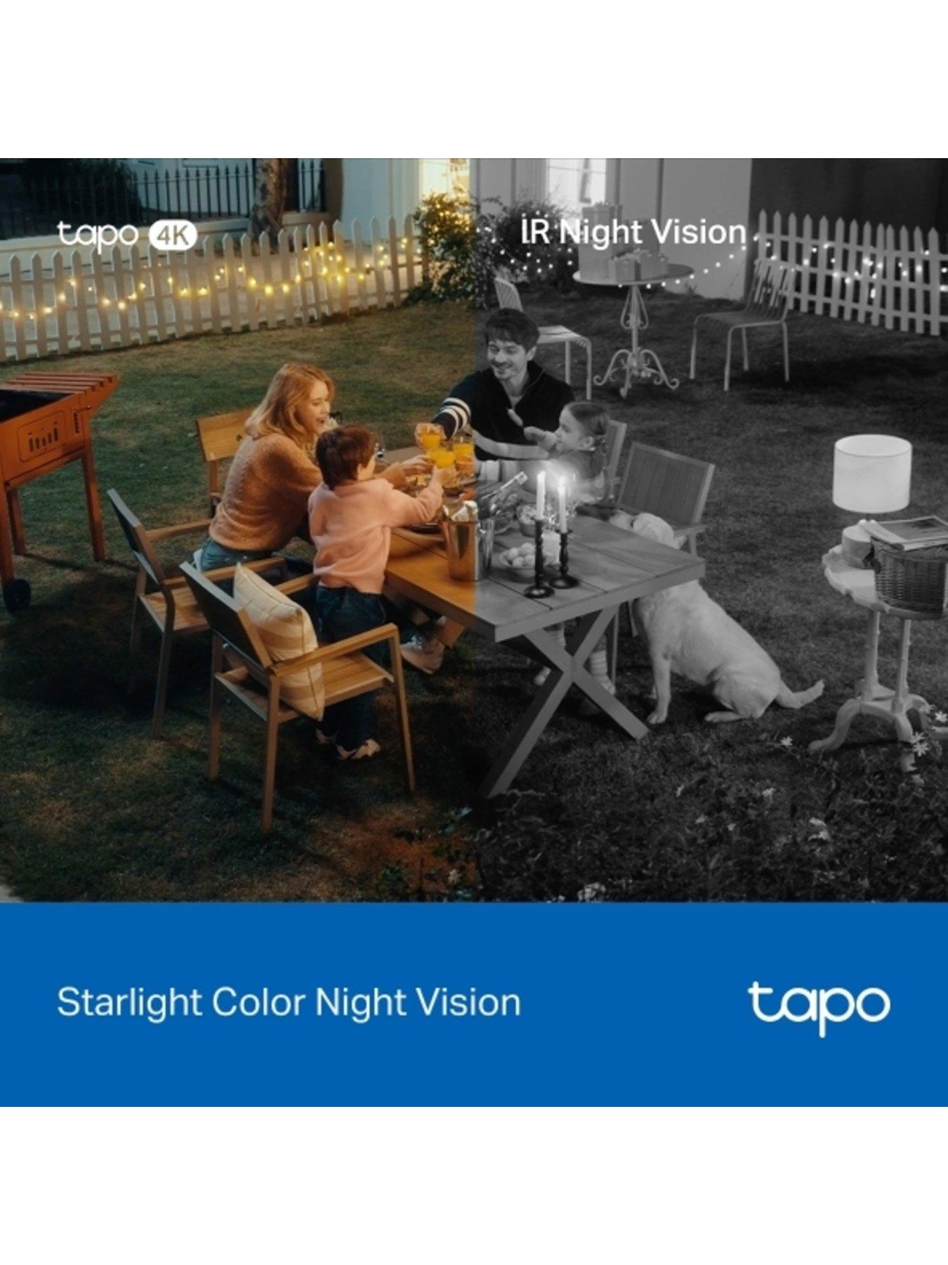 Image 4 of 7 of TP Link Tapo C560WS 4K Pan &amp; Tilt Dual Lens Outdoor Smart Security Camera with Local Facial Recognition