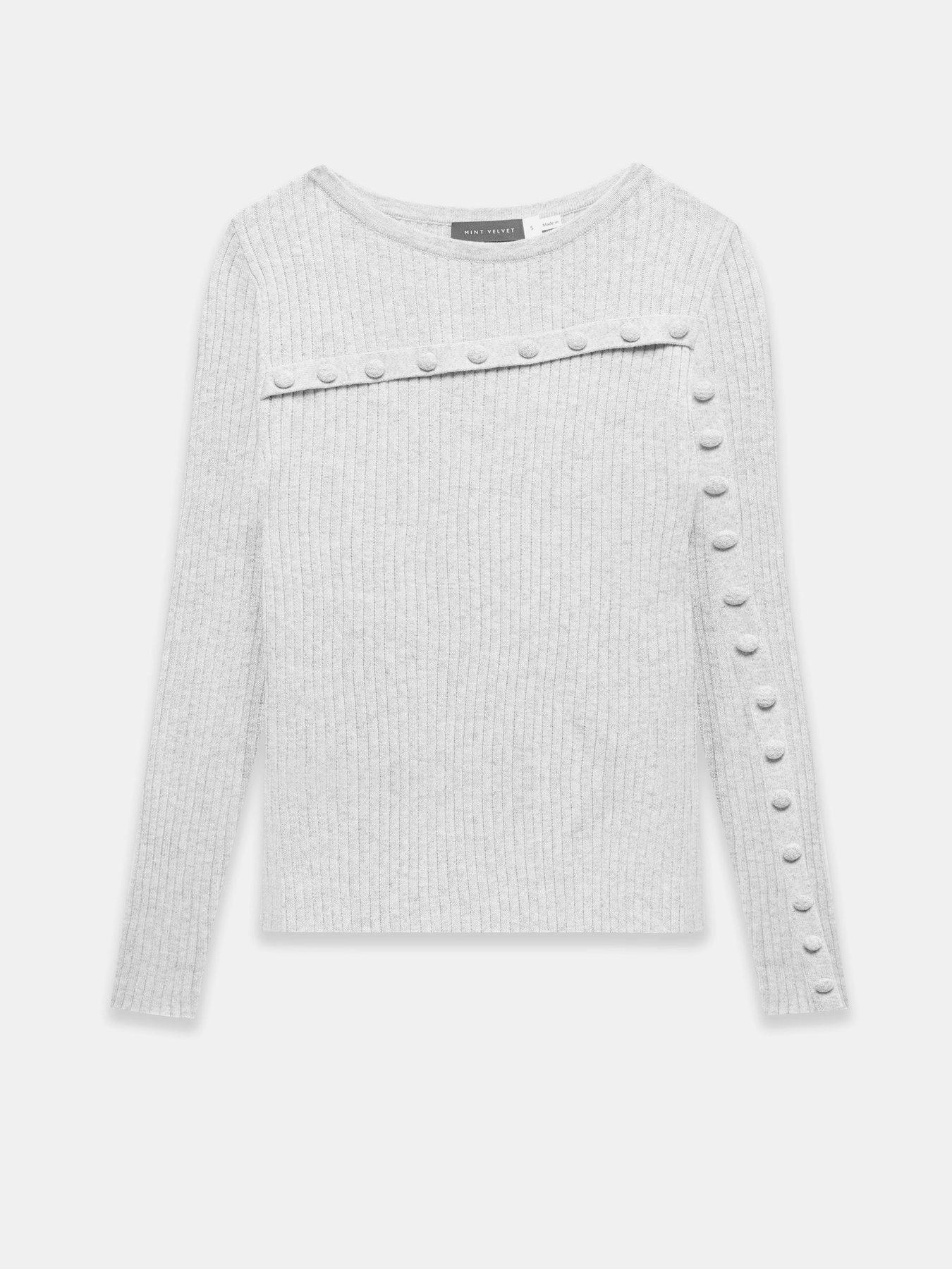 mint-velvet-asymmetric-knit-top-greydetail