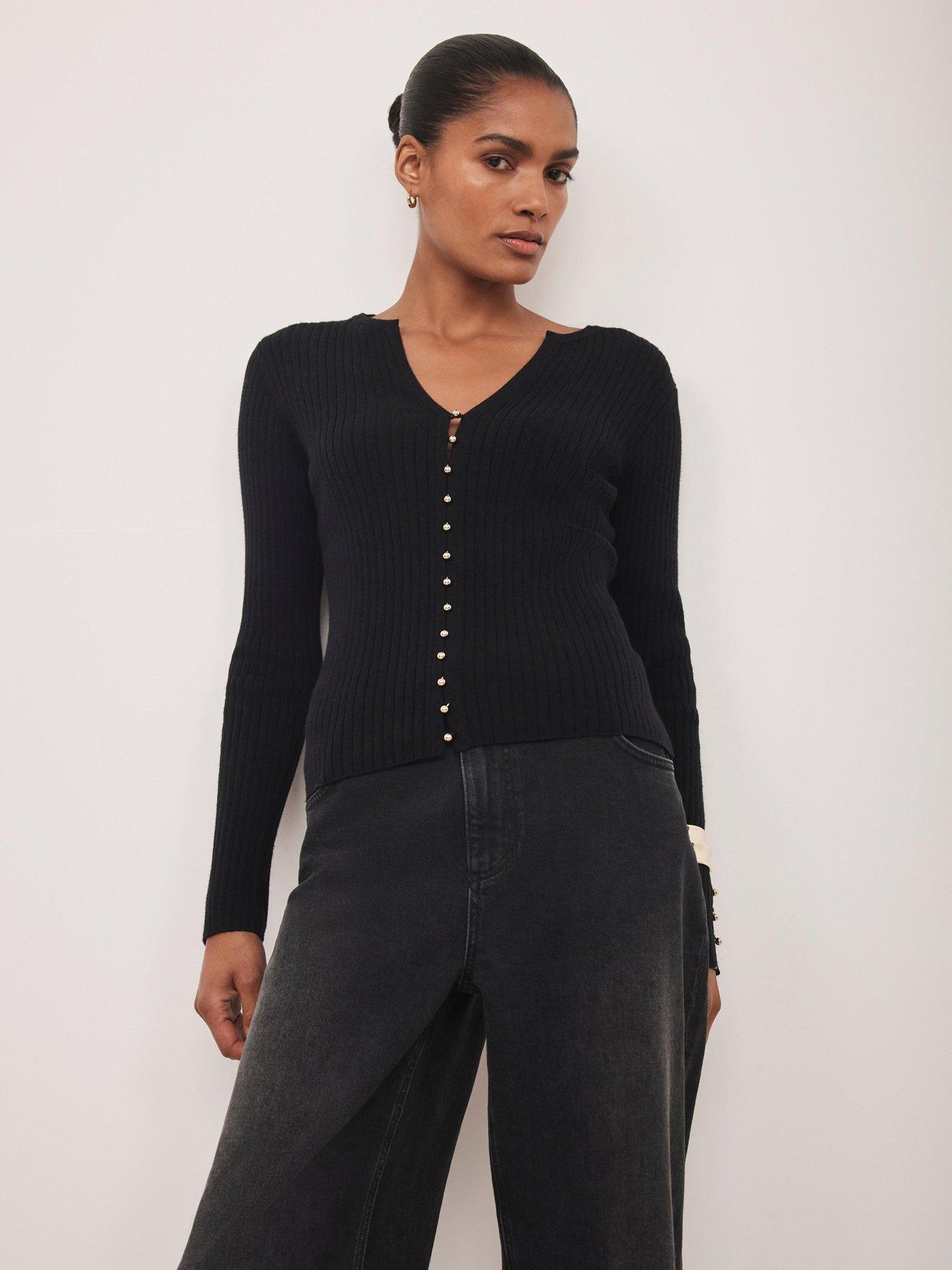 mint-velvet-button-detail-rib-top-blackback