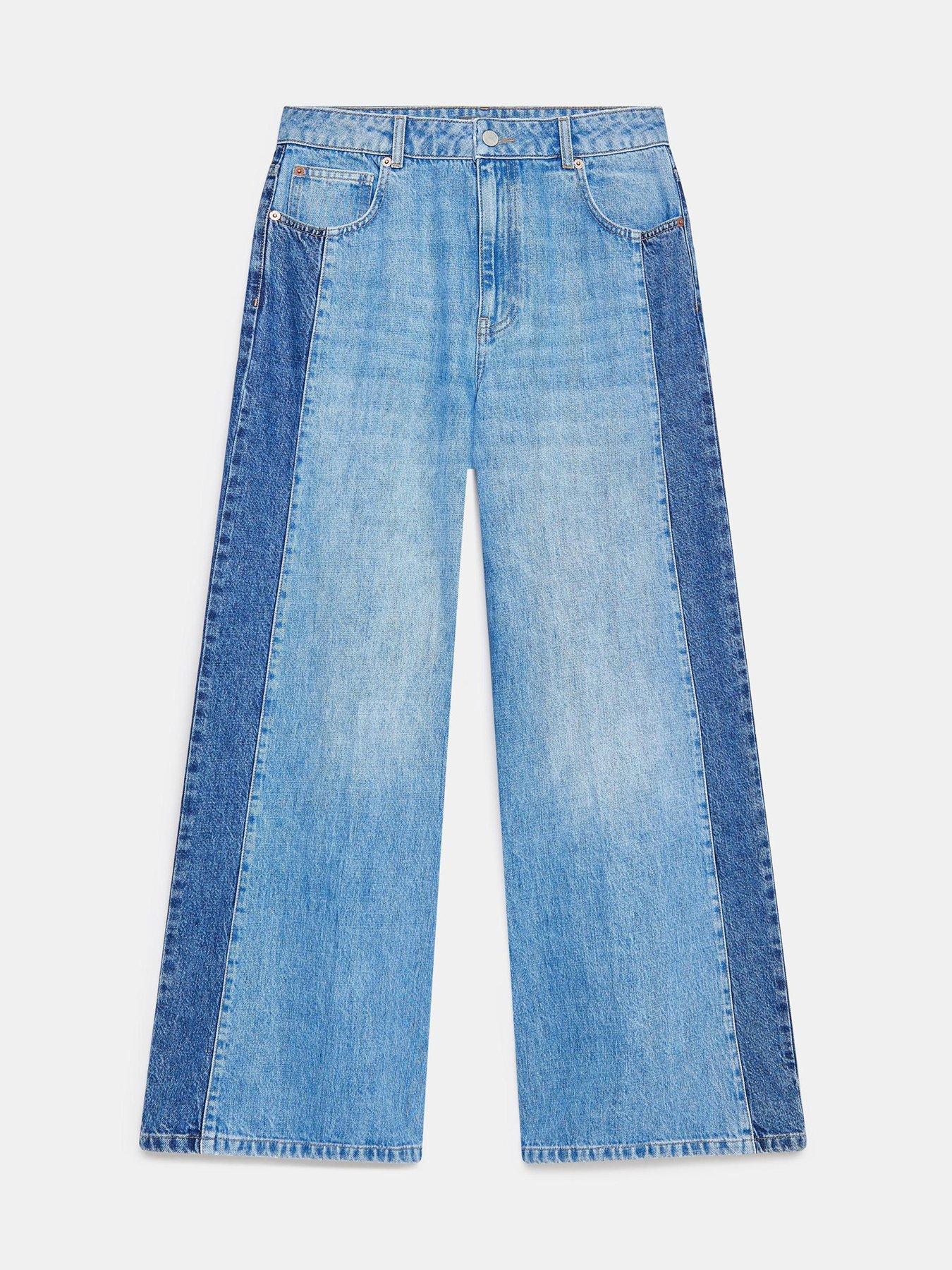 mint-velvet-blocked-stripe-wide-leg-jean-bluedetail