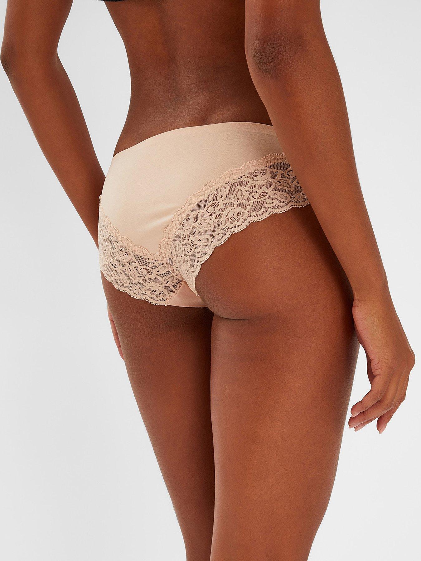 Image 2 of 5 of Accessorize 2-pack Lace-back Briefs - Multi