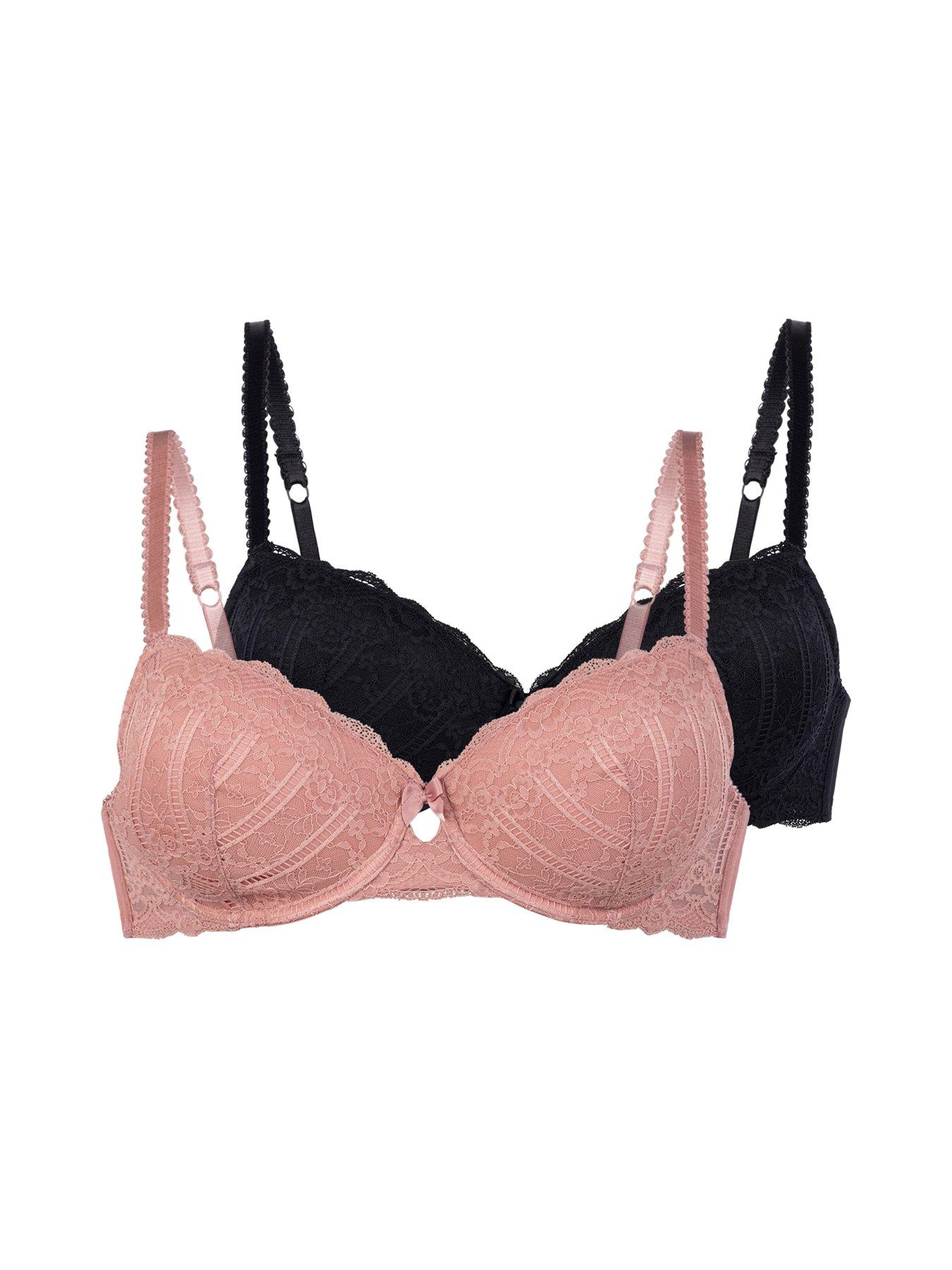 DORINA Dorina Celine-2pplight Padded Demi - Pink / Black