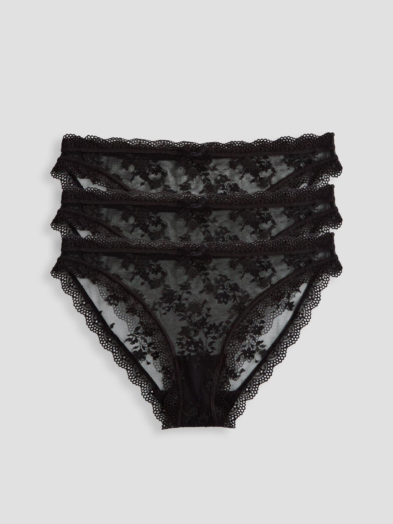 DORINA Dorina Lana 3ppcheeky Brazilian - Black 3pp