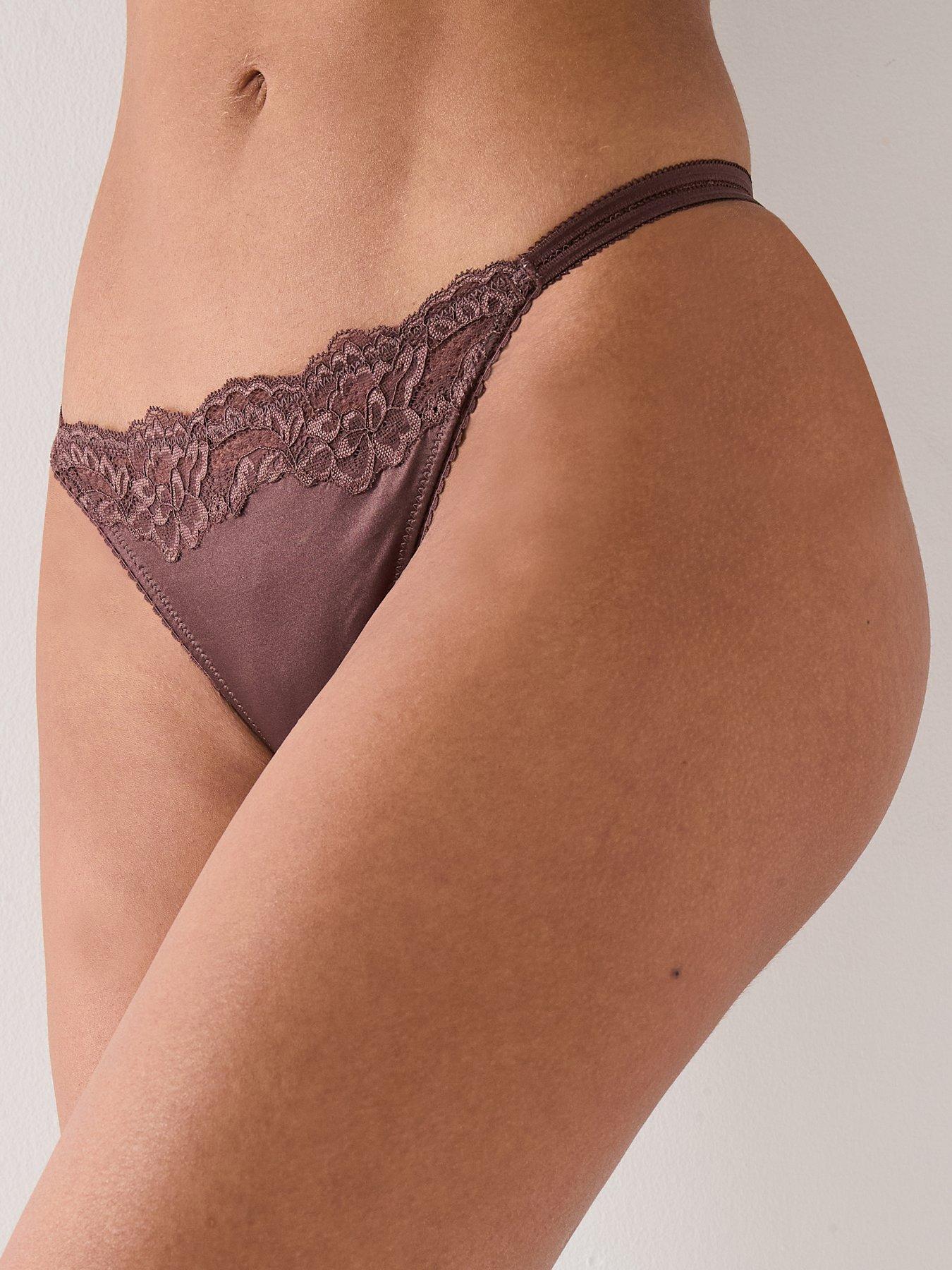 DORINA Dorina Origins-shiny Microstring - Brown