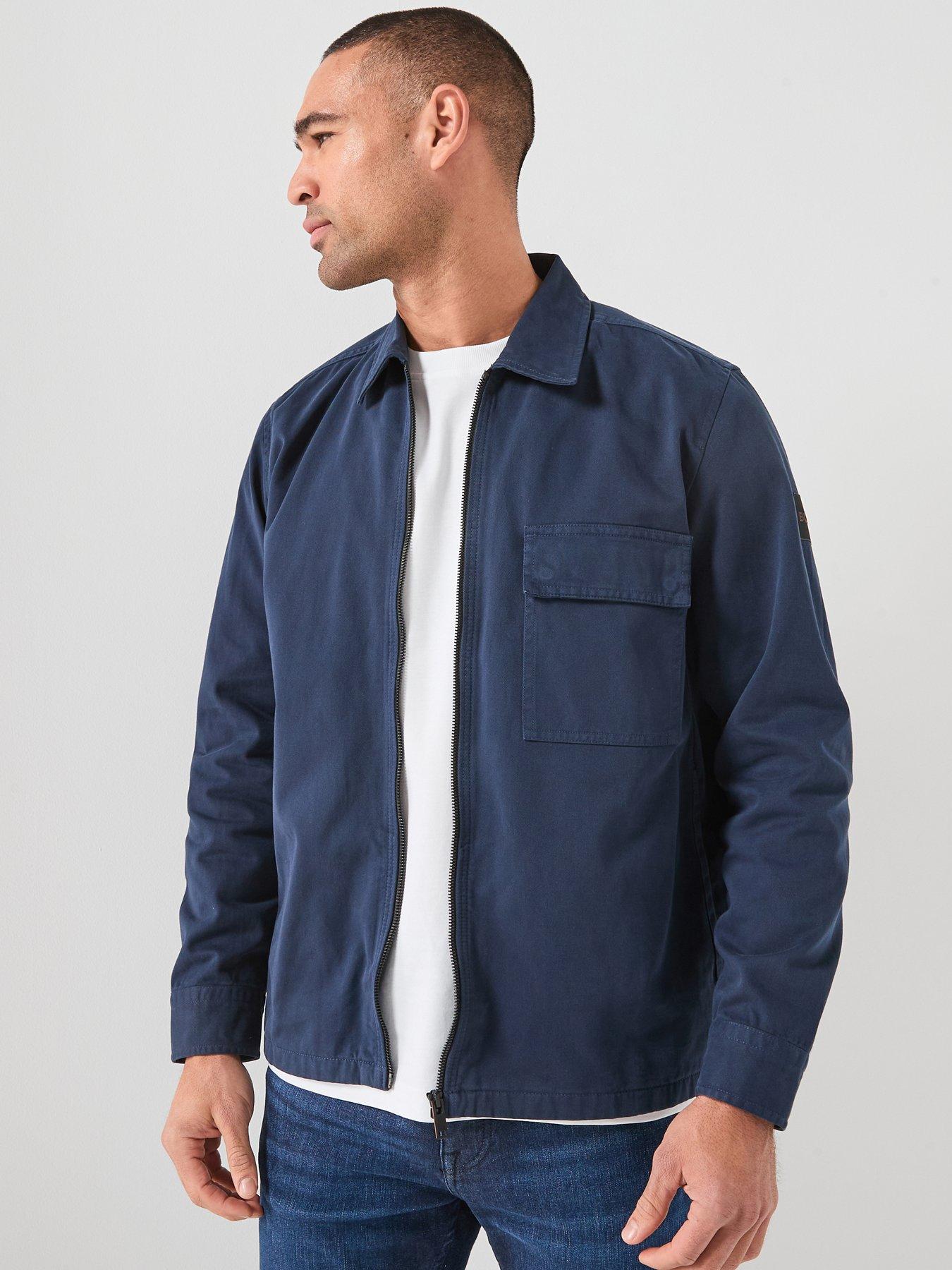 boss-cotton-twill-zip-overshirt-blue