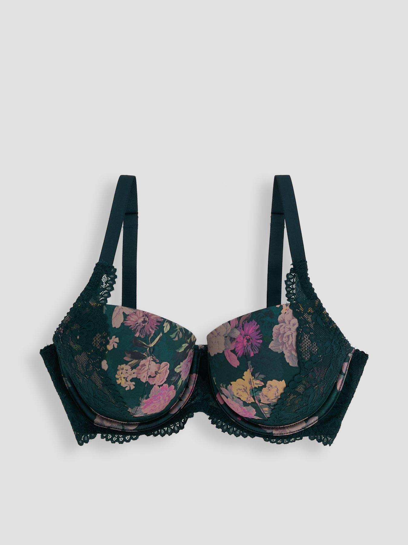 DORINA Dorina Anahi-florallight Padded Demi - Green