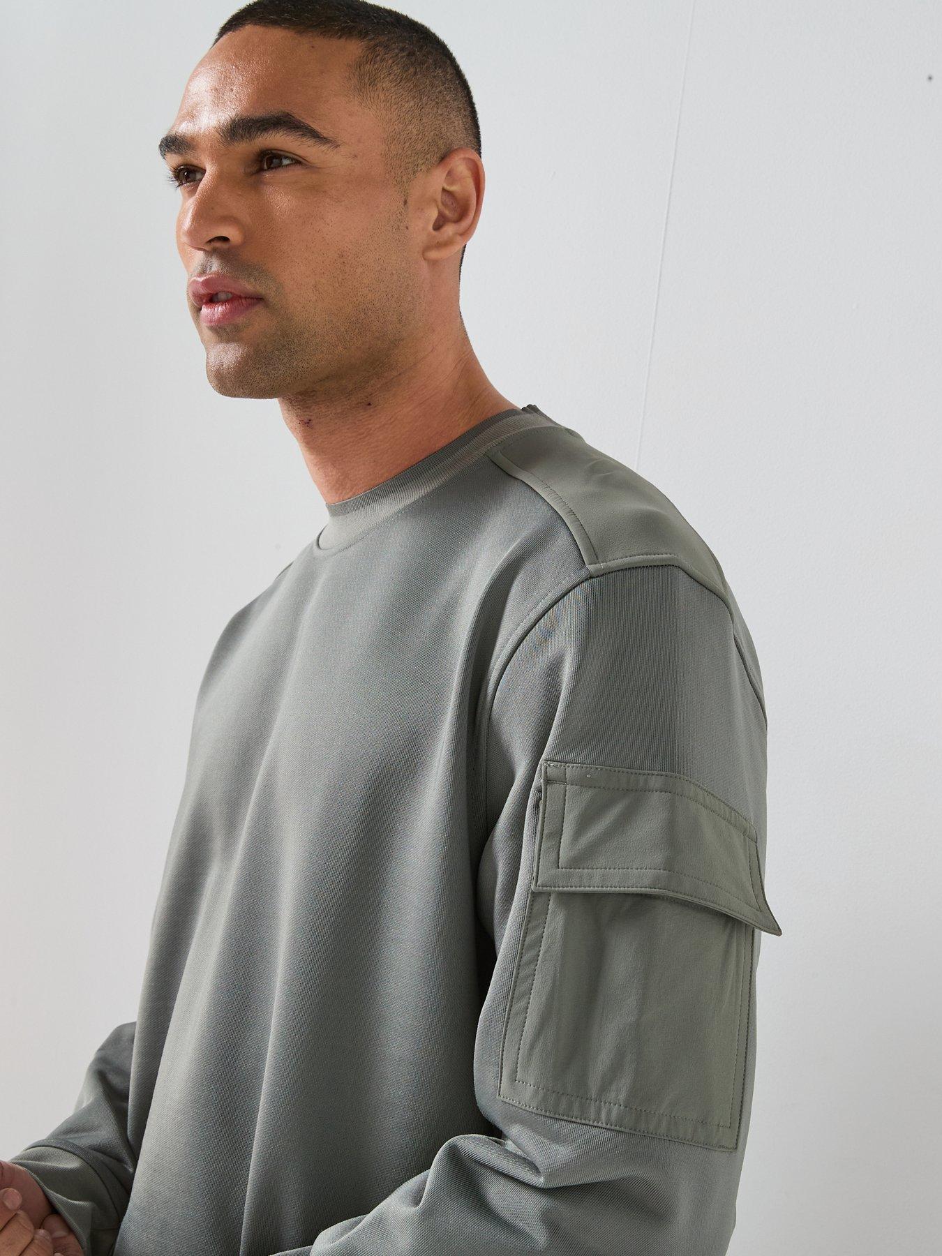 boss-boss-we_functional-nylon-arm-pocket-crew-sweat-greyoutfit