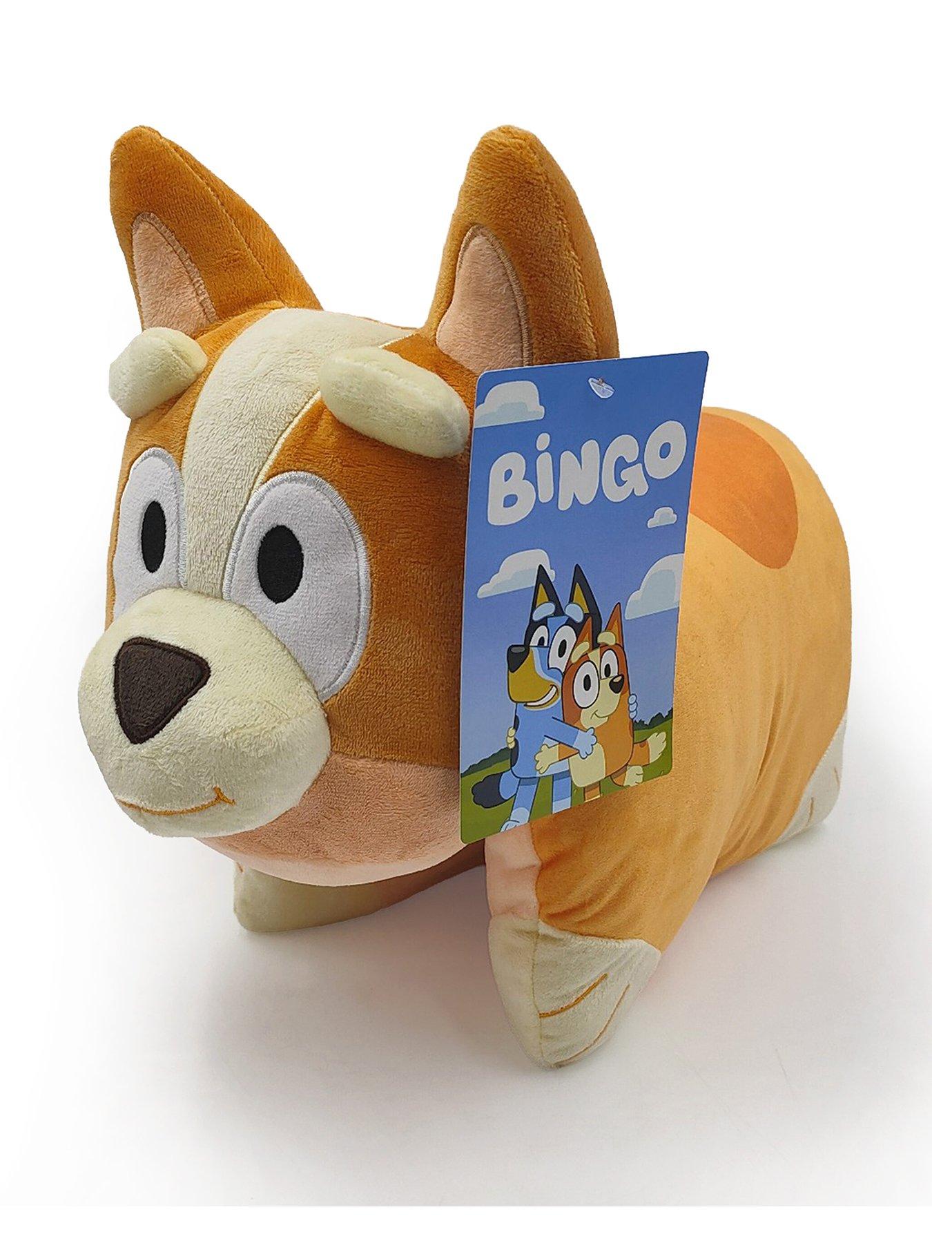 Bluey Bluey Bingo Character Cushion (pillow) Soft Velboa 45 X 28cm