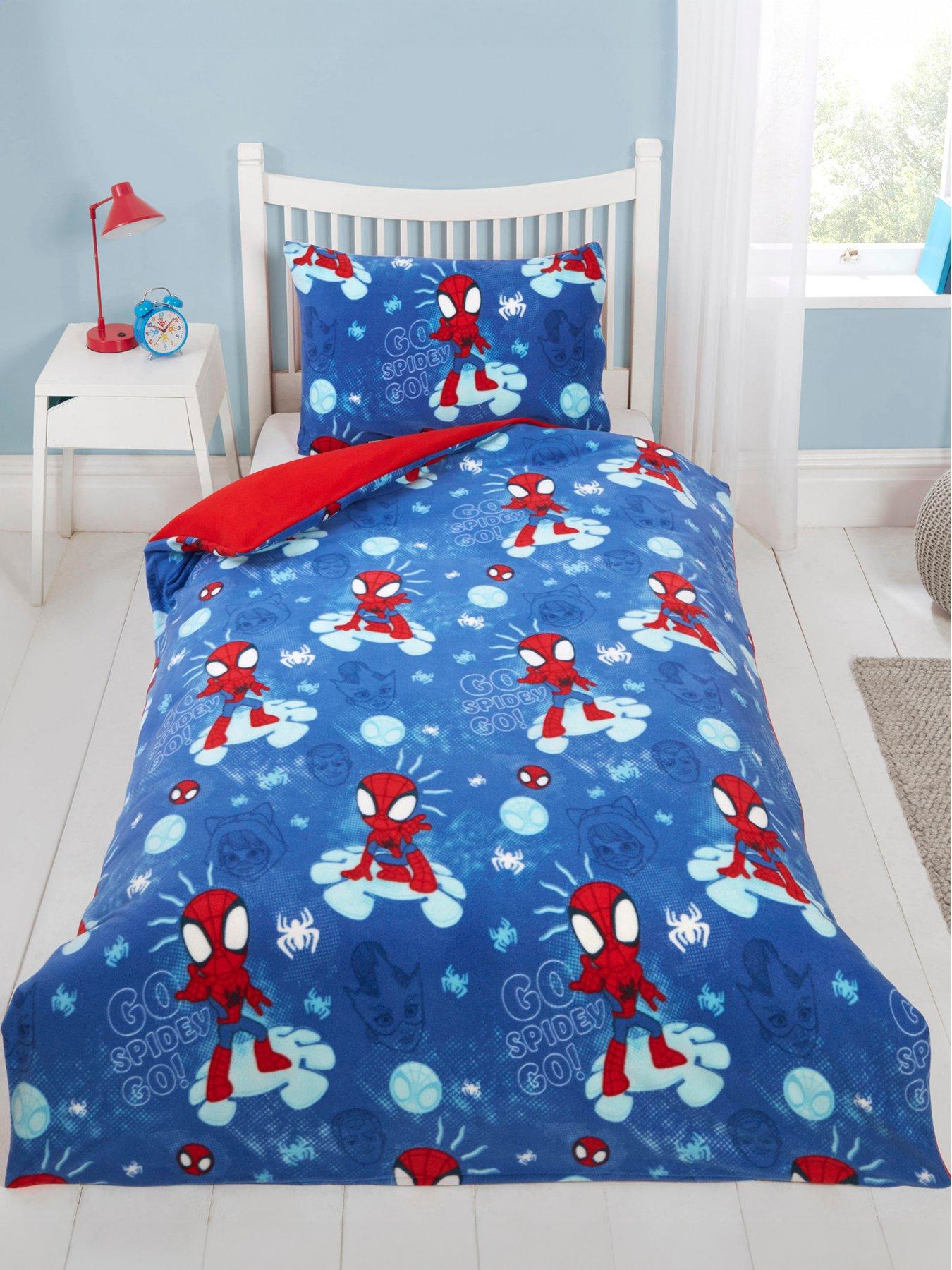 Spiderman Go Spidey Go Fleece Single Duvet