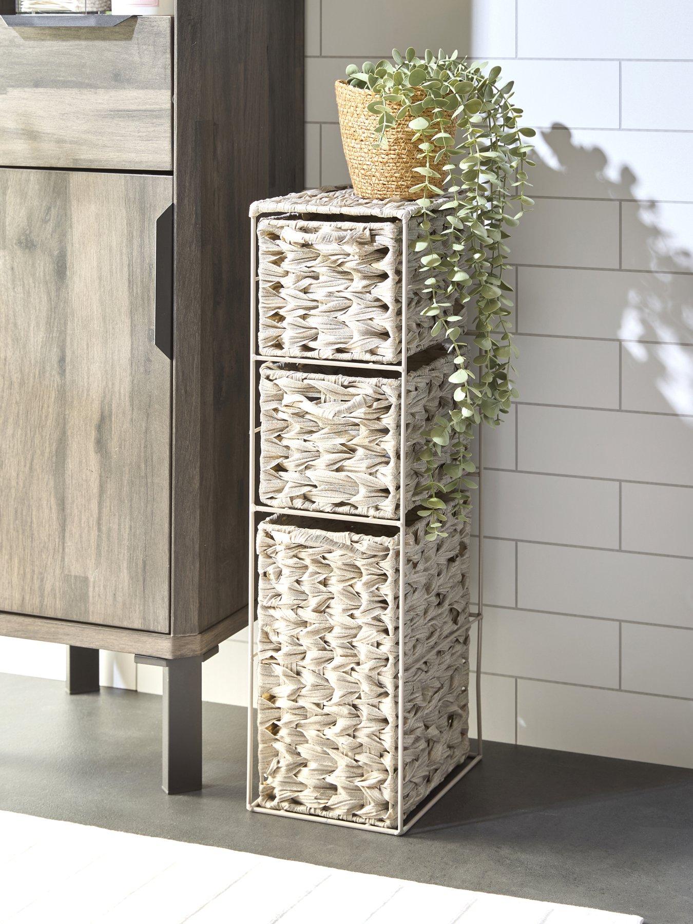 the-very-collection-3-tier-woven-slim-bathroom-storage-drawers