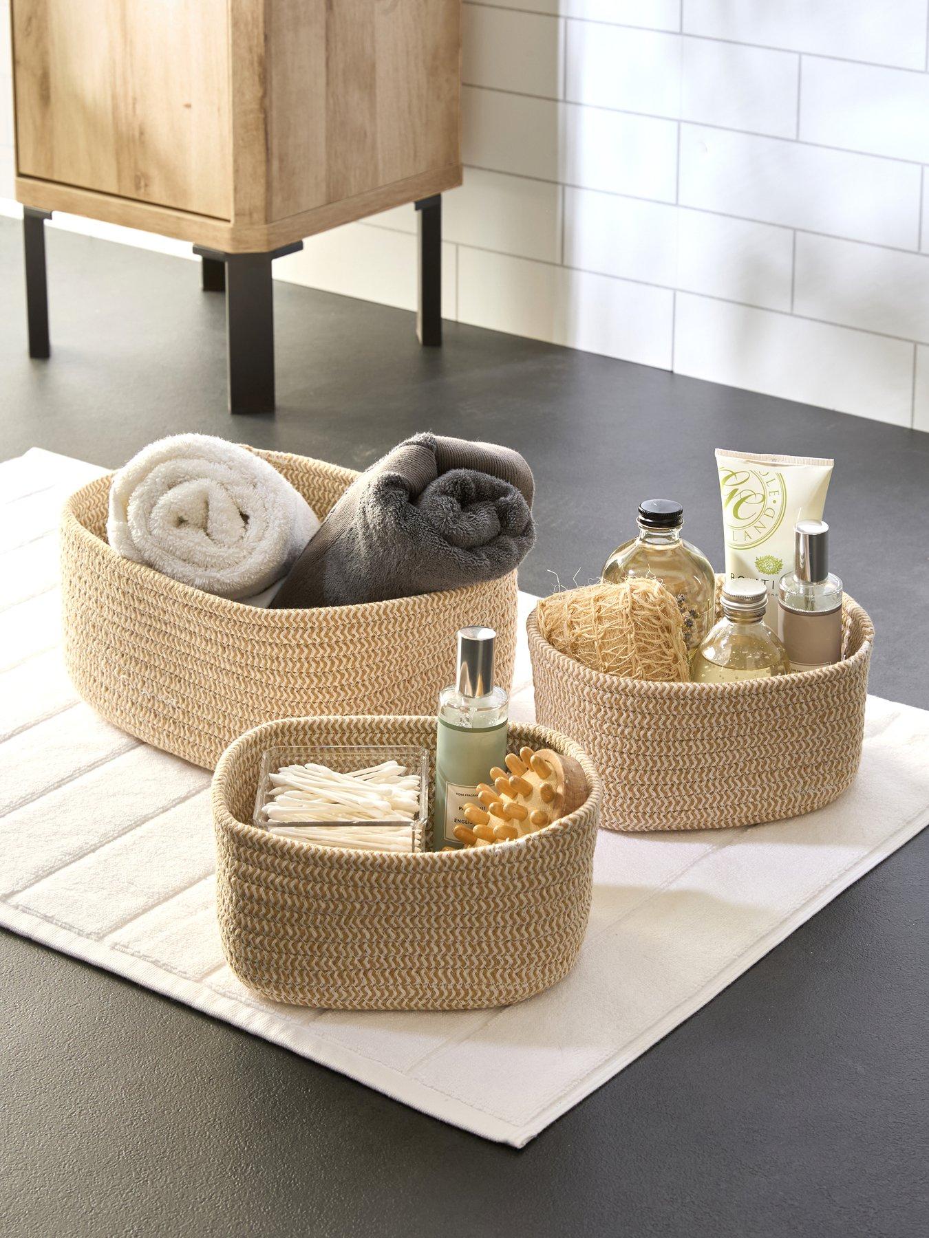 the-very-collection-set-of-3-natural-cotton-rope-storage-baskets