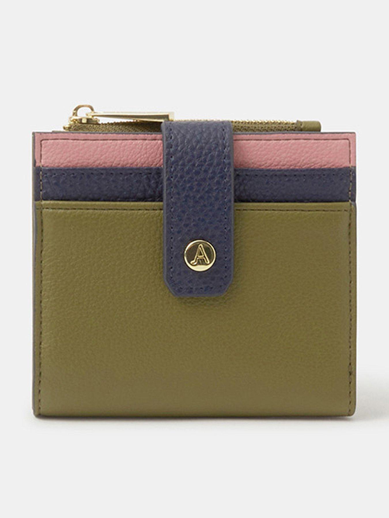 Accessorize Colourblock Bi Fold Purse - Multi