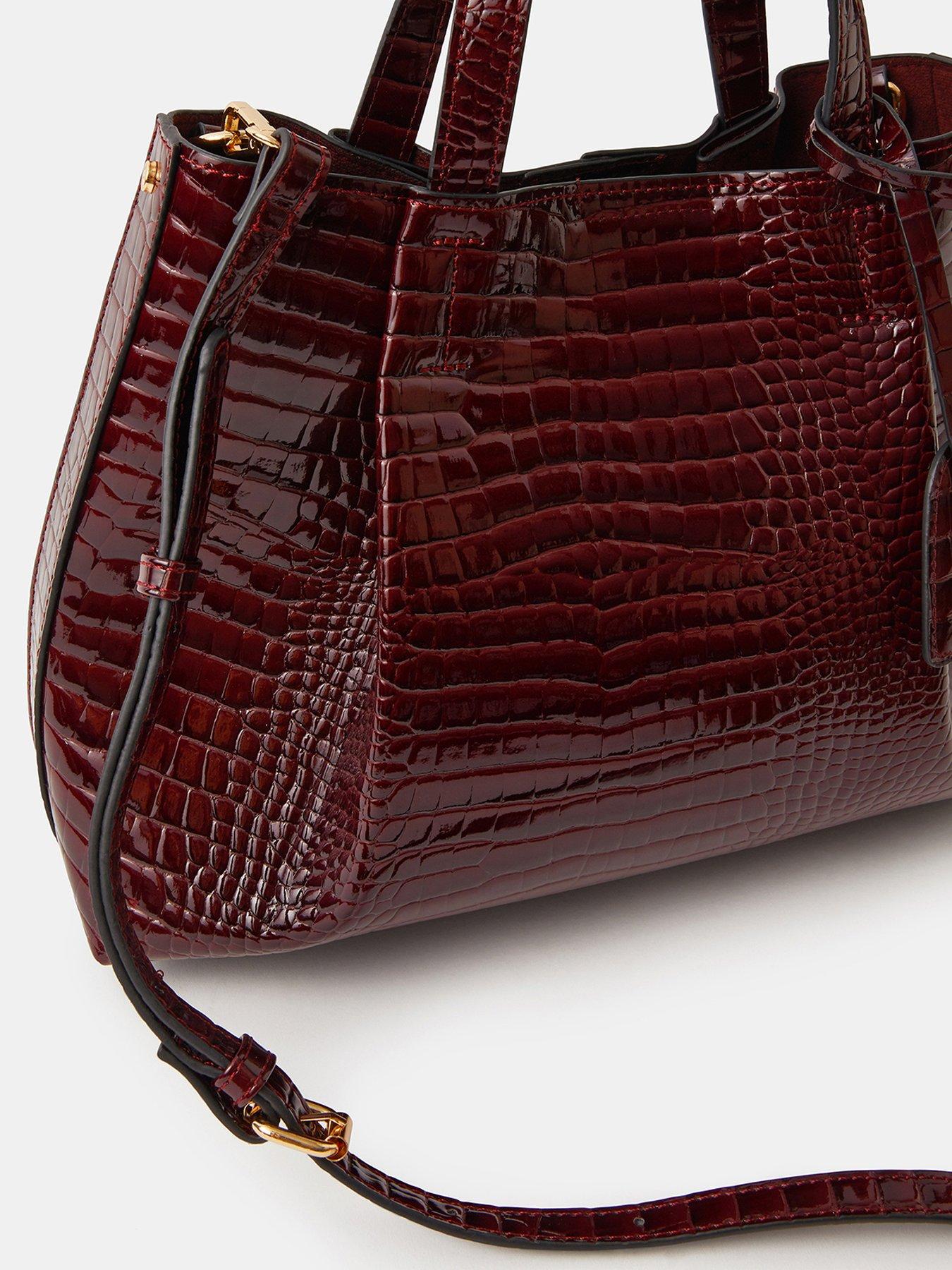 accessorize-faux-croc-skin-patent-tote-bag-redoutfit