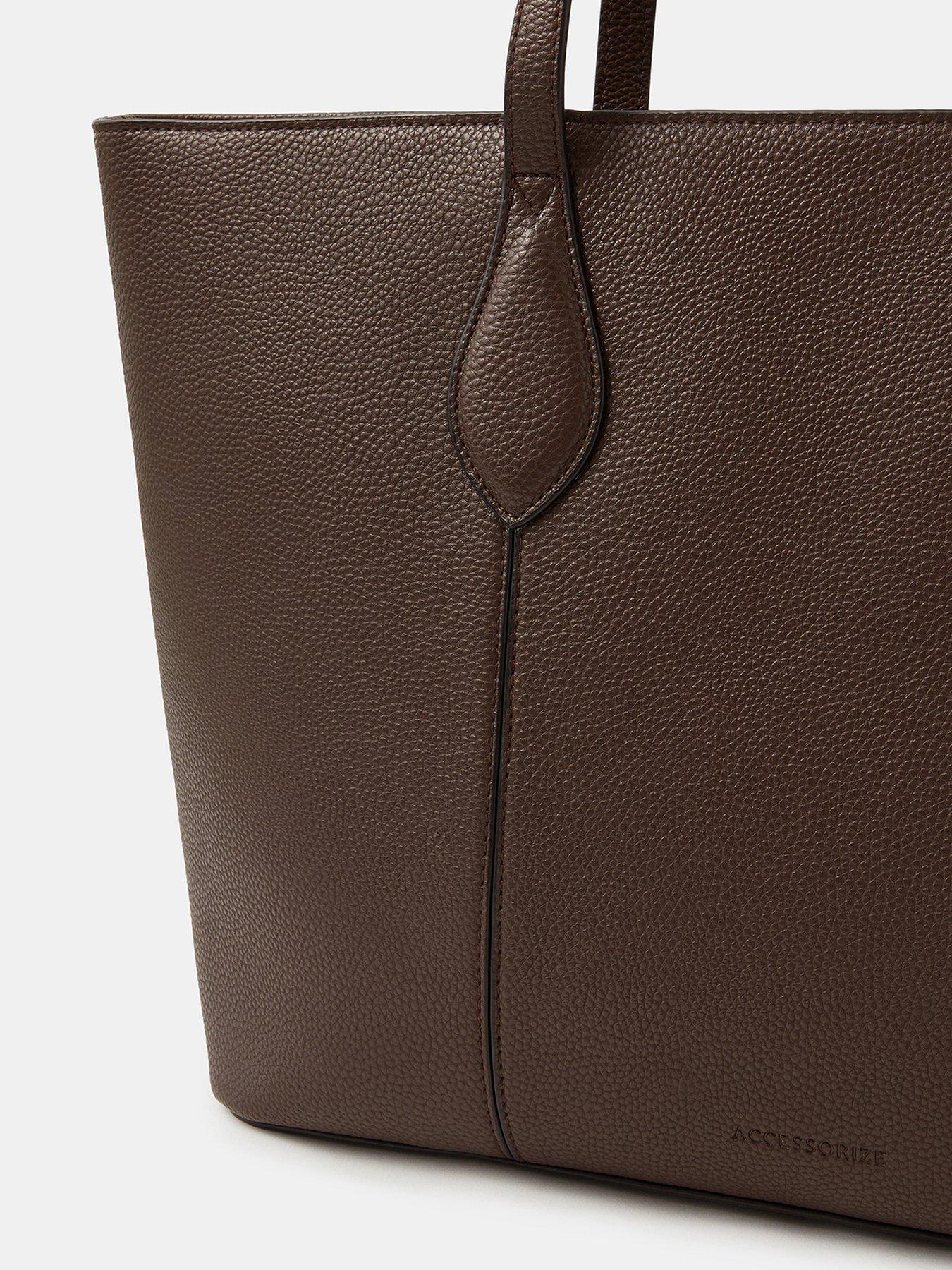 Image 3 of 4 of Accessorize Laptop Tote Bag - Brown