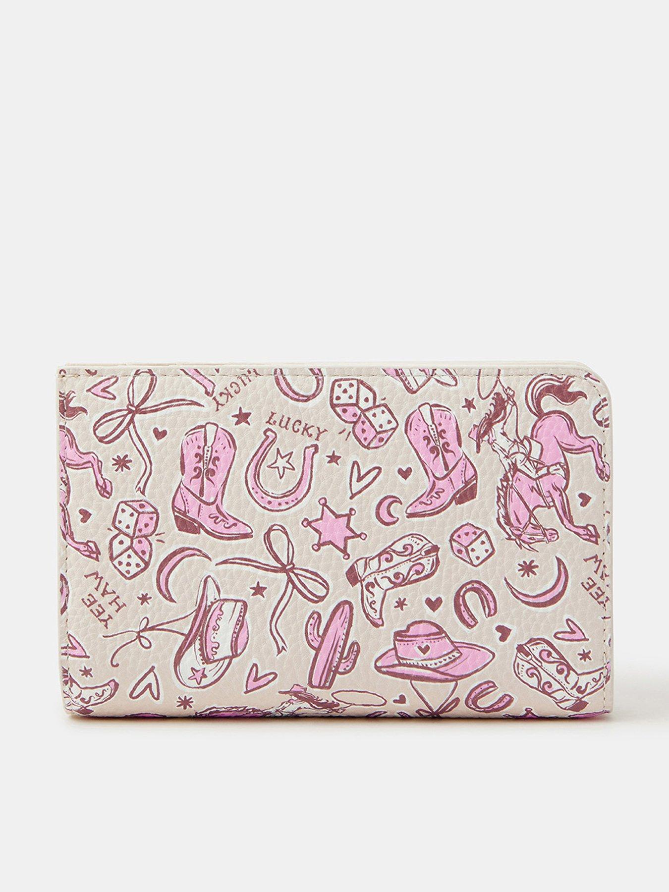 Accessorize Cowboy Print Purse - Multi