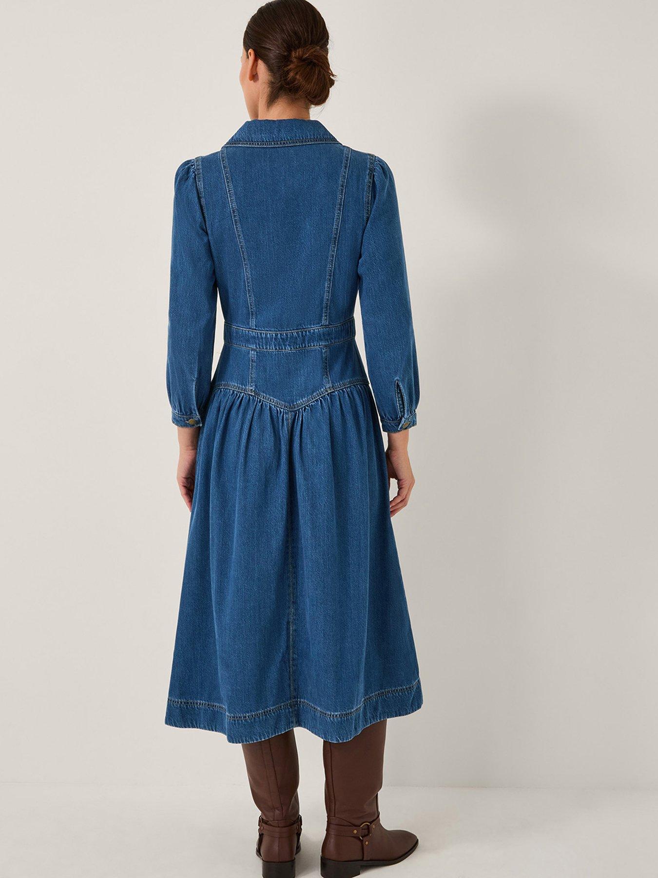 monsoon-tamsin-button-dress-bluestillFront