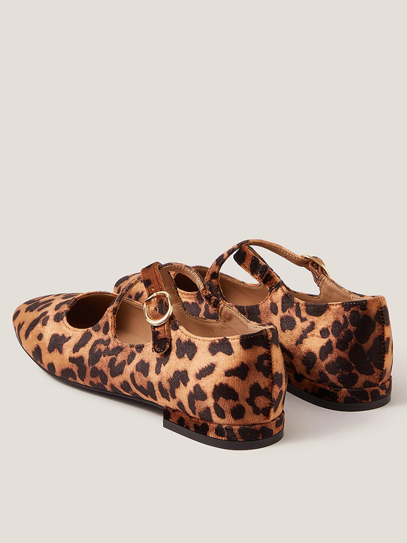 Image 3 of 3 of Monsoon Erin Leopard Pump - Animal print