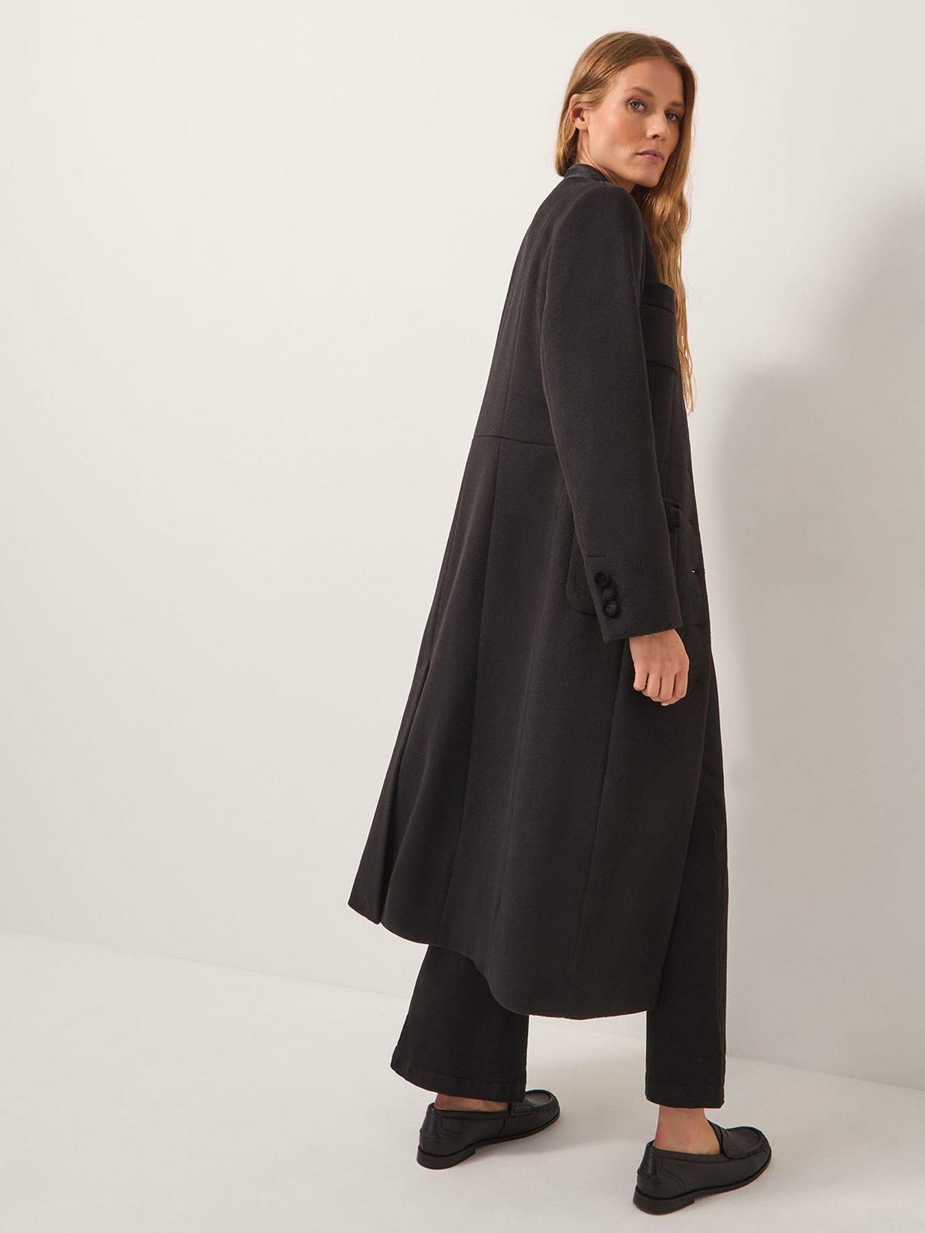 monsoon-viv-velvet-trim-coat-blackstillFront