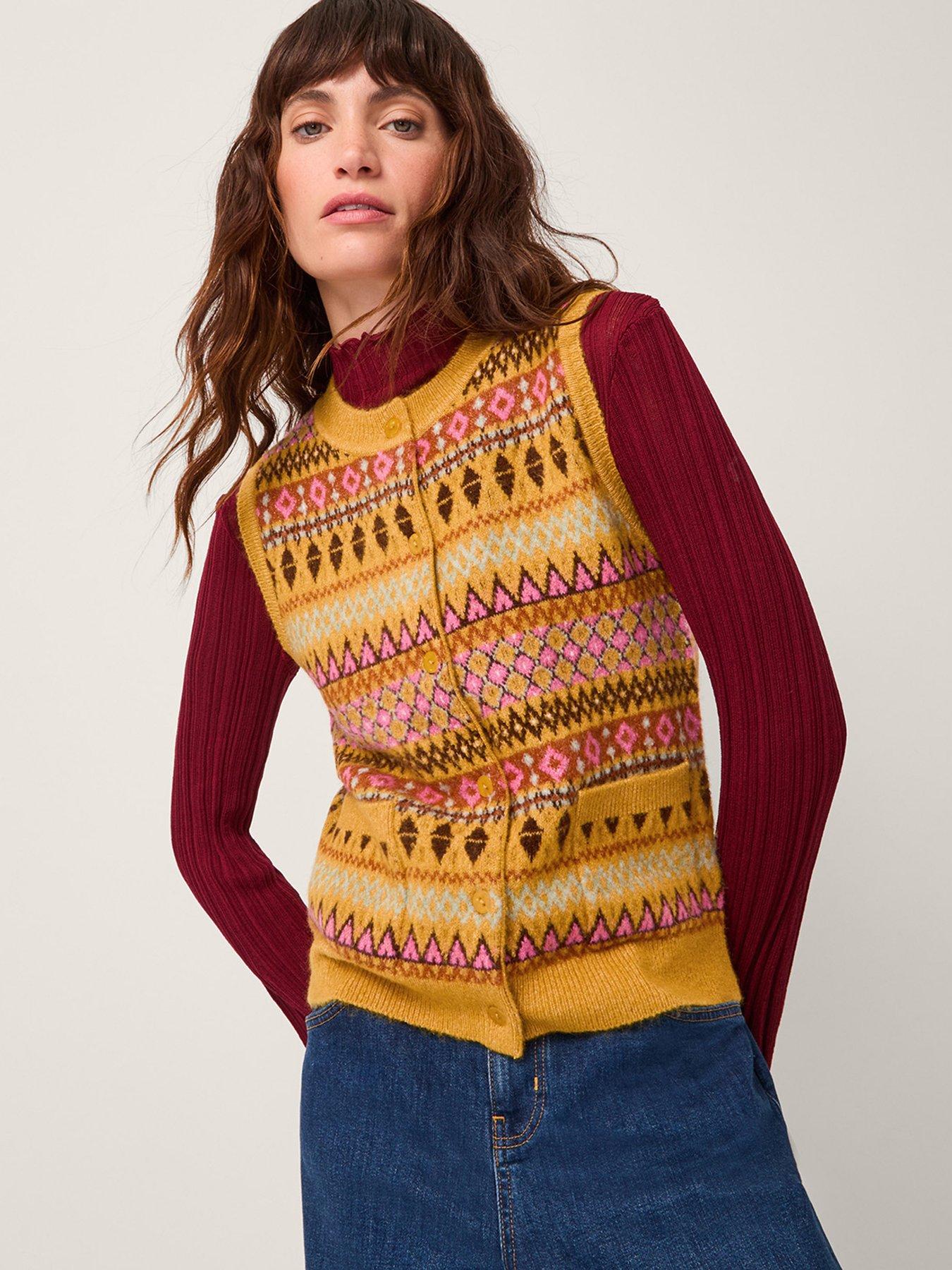 monsoon-fleur-fairisle-tank-ochre-orangefront