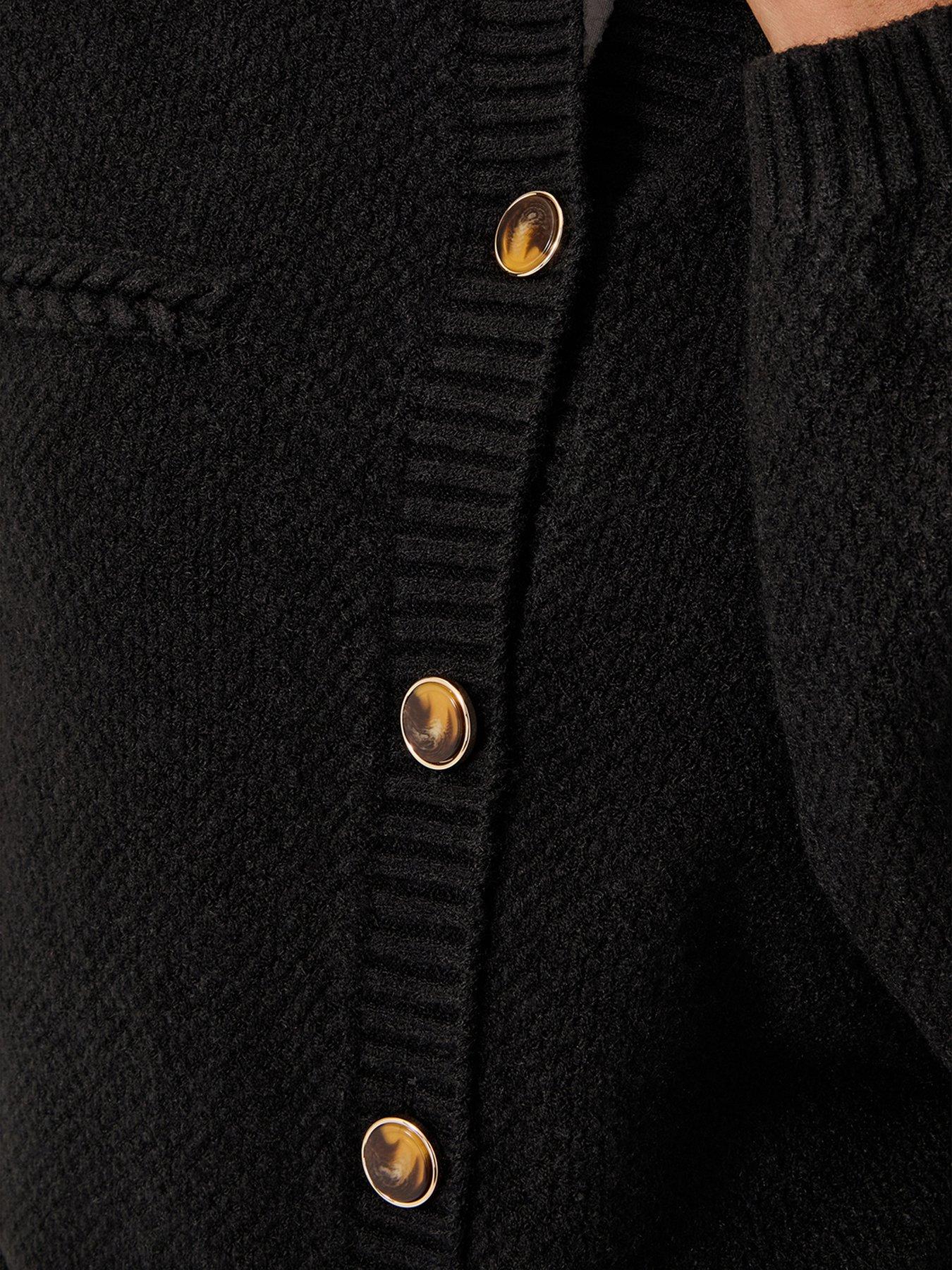 monsoon-bella-button-cardi-blackdetail
