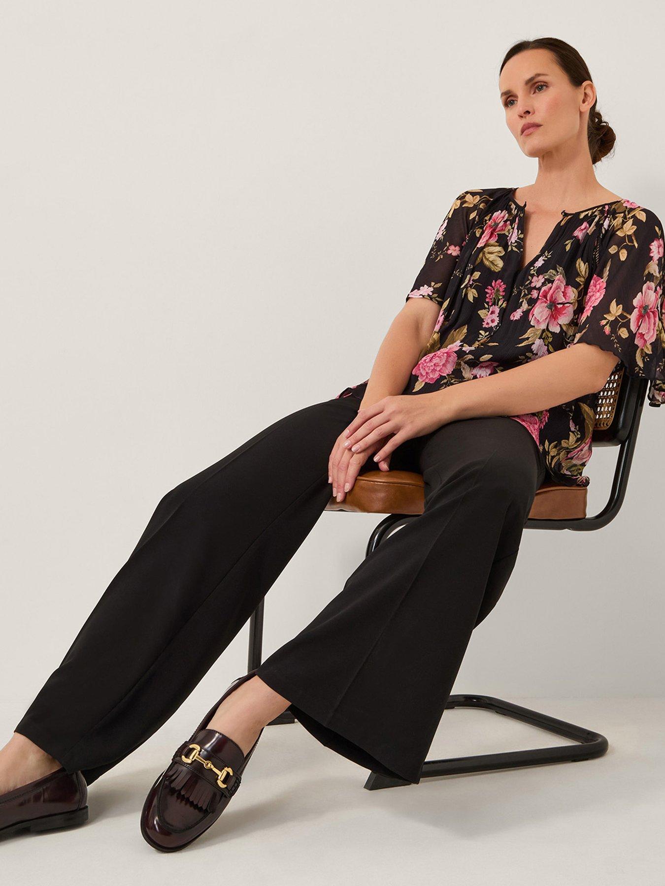 monsoon-erin-flared-trousers-blackoutfit