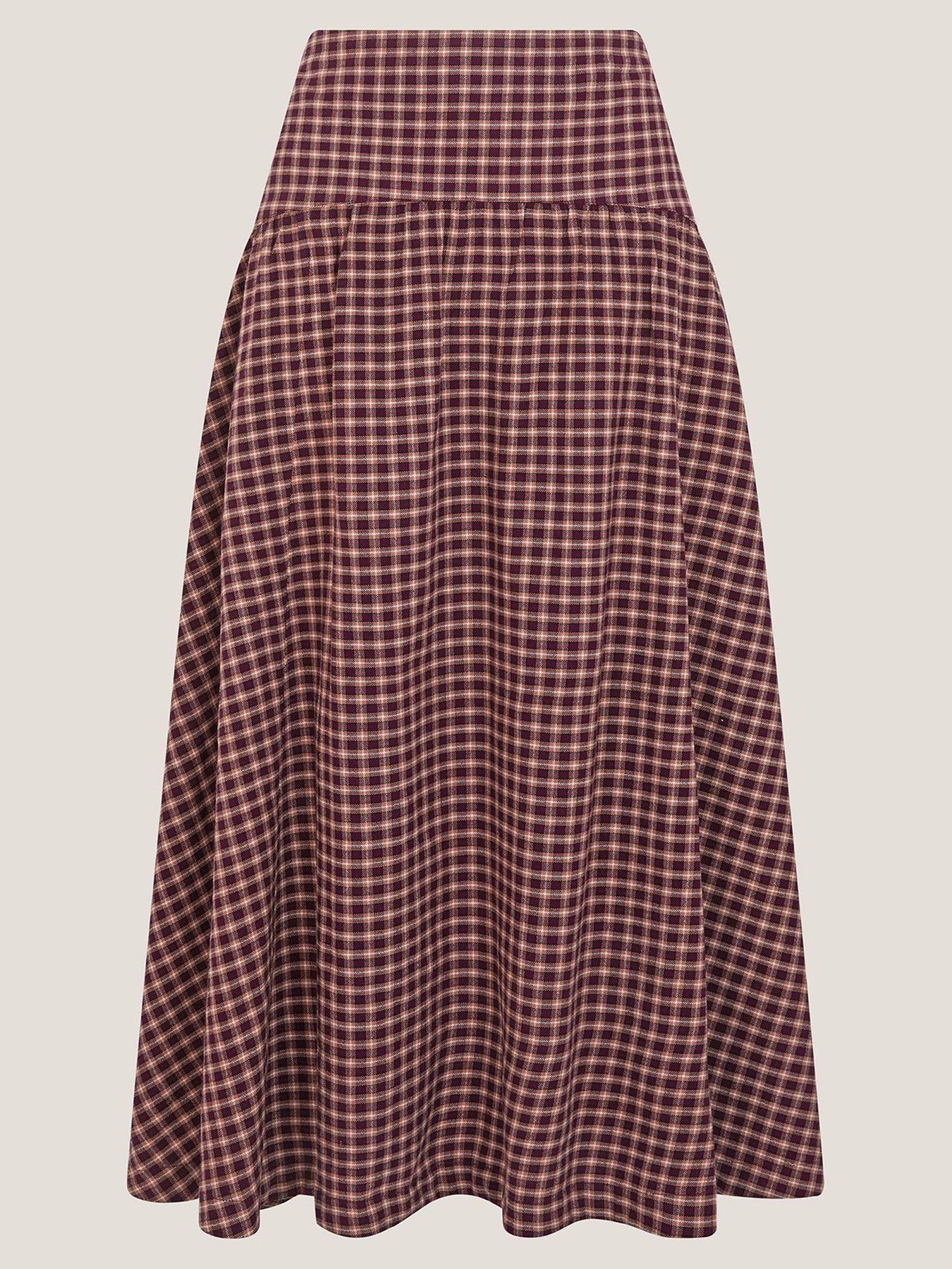 monsoon-agatha-check-skirt-redback