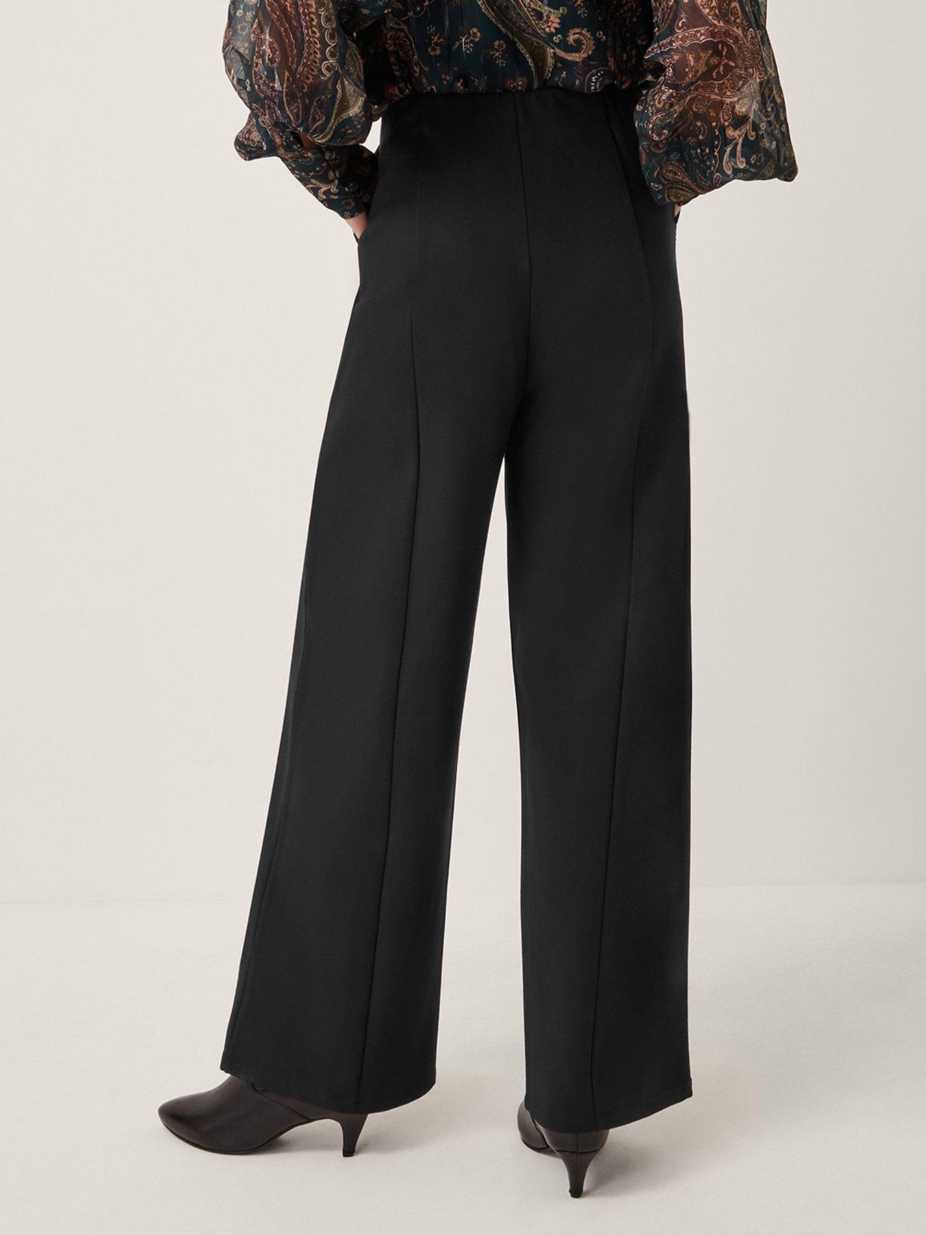 Image 2 of 3 of Monsoon Payton Ponte Trouser - Black