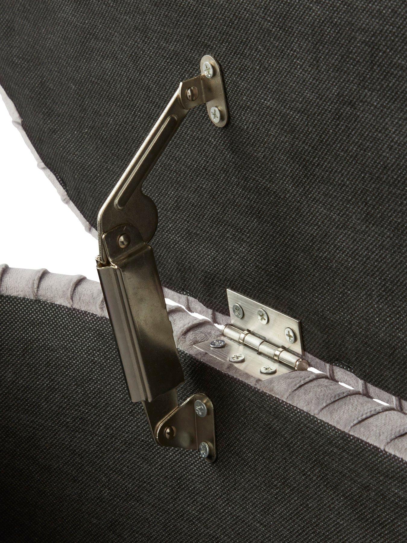 Image 6 of 7 of GFW Sadie Pleated Ottoman